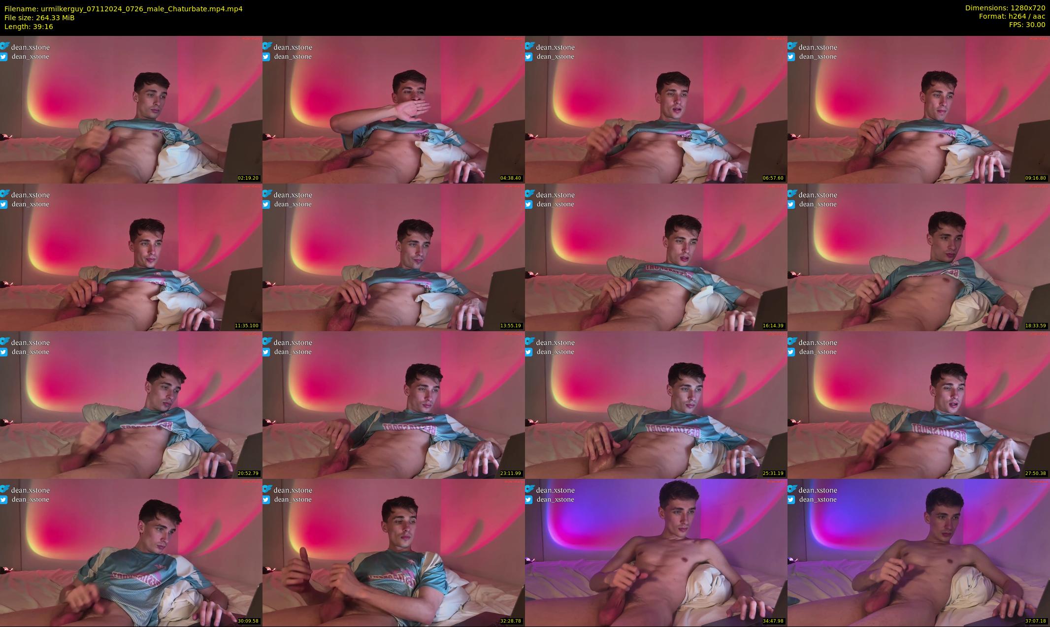 urmilkerguy — 40 minute Chaturbate male cam show recording, 720p, Nov 7, 2024