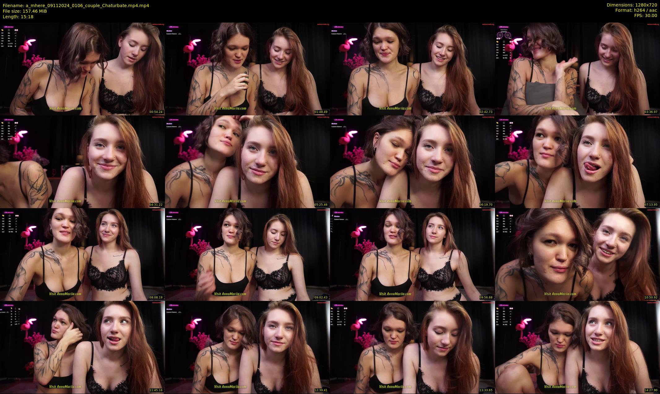 a_mhere — 16 minute Chaturbate couple cam show recording, 720p, Nov 9, 2024