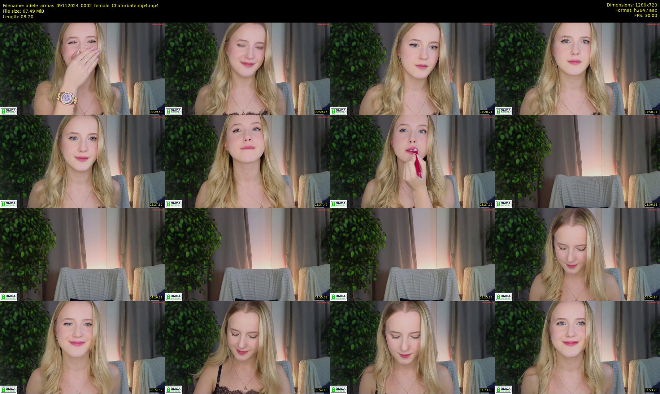 adele_armas — 9 minute Chaturbate female cam show recording, 720p, Nov 9, 2024