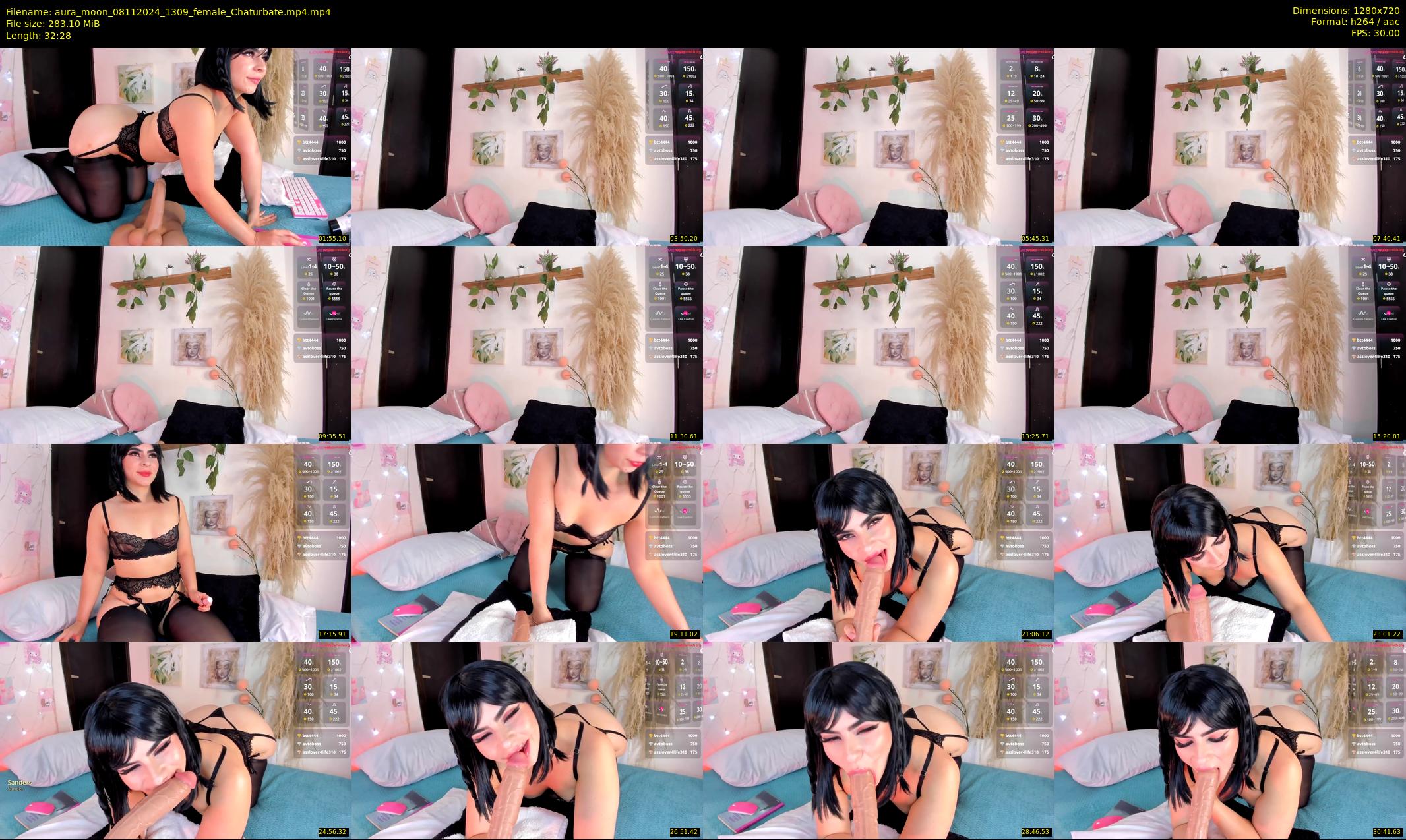 aura_moon — 33 minute Chaturbate female cam show recording, 720p, Nov 8, 2024