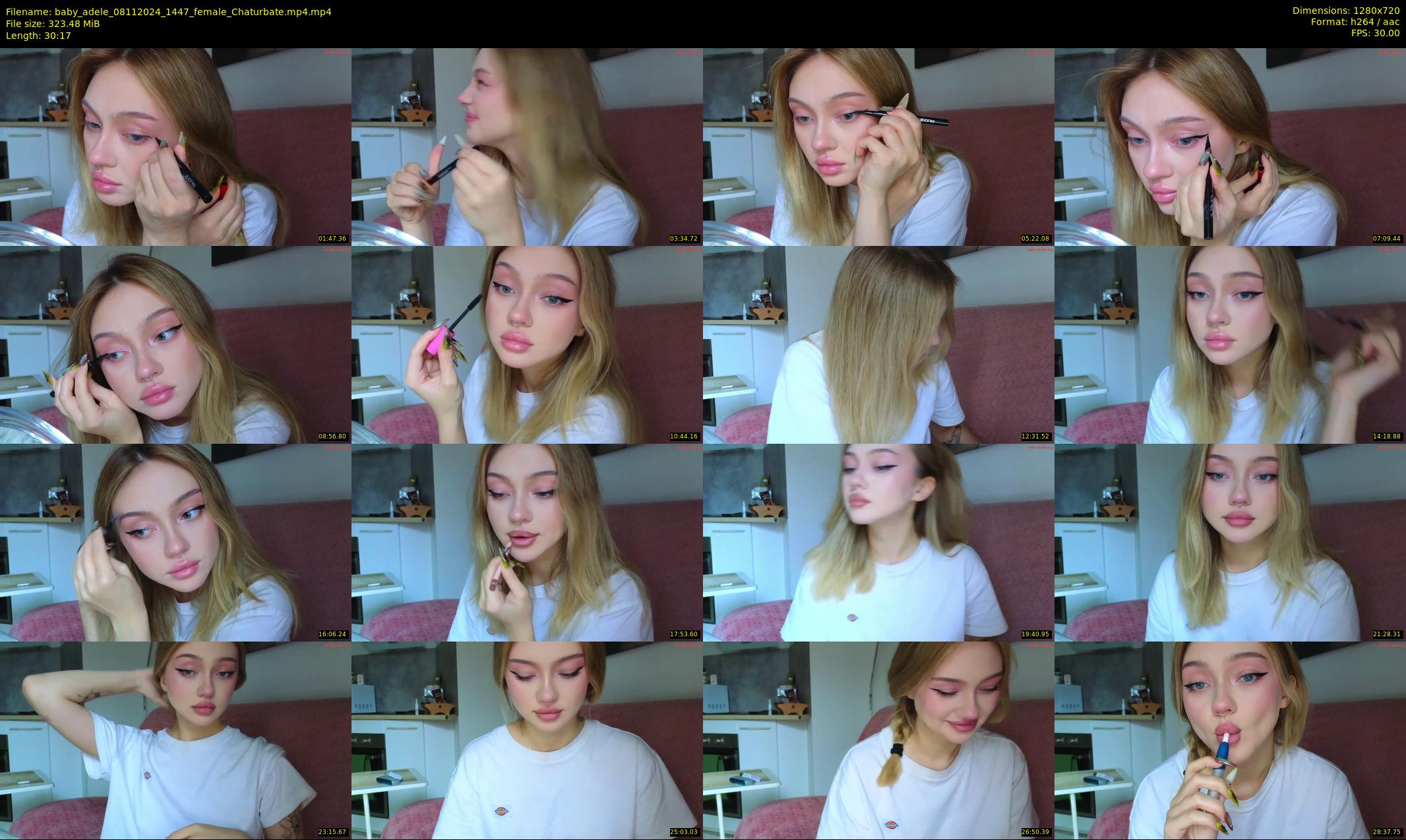baby_adele — 31 minute Chaturbate female cam show recording, 720p, Nov 8, 2024