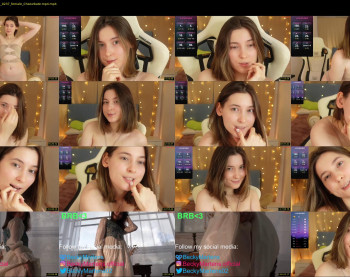 beckymartens — 121 minute Chaturbate female cam show recording, 720p, Nov 9, 2024