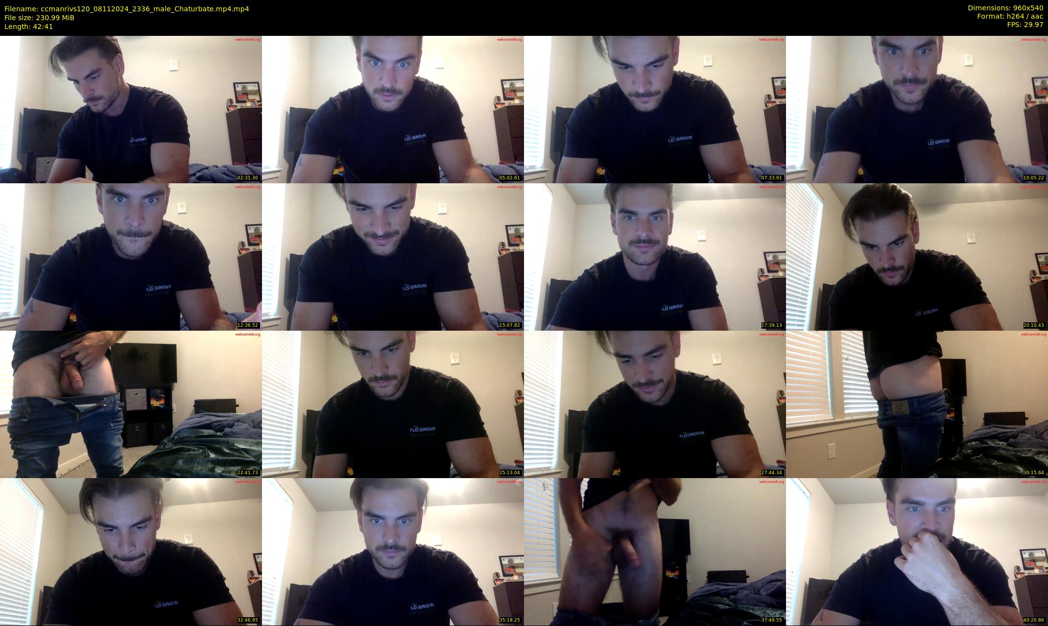 ccmanrivs120 — 43 minute Chaturbate male cam show recording, 480p, Nov 8, 2024