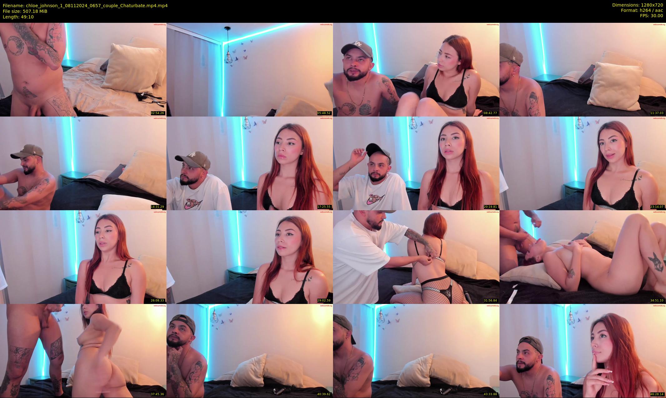 chloe_johnson_1 — 50 minute Chaturbate couple cam show recording, 720p, Nov 8, 2024