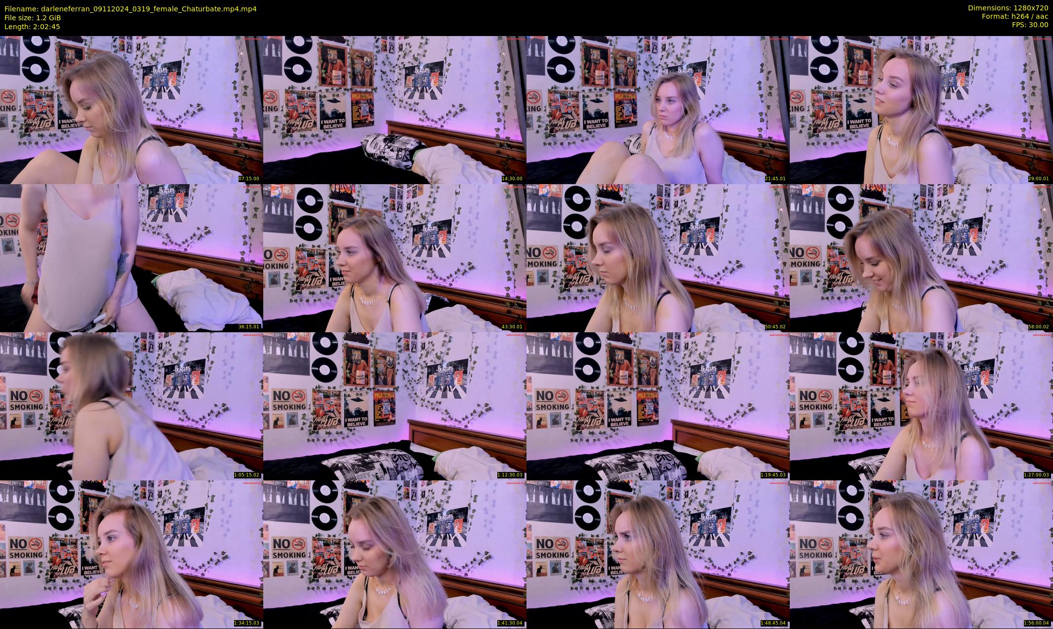 darleneferran — 123 minute Chaturbate female cam show recording, 720p, Nov 9, 2024