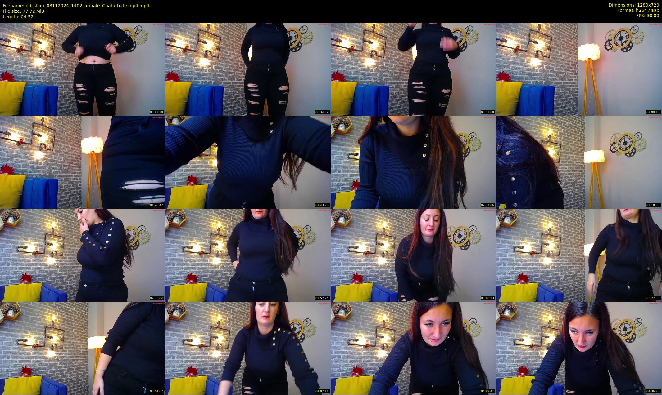 dd_shari — 5 minute Chaturbate female cam show recording, 720p, Nov 8, 2024