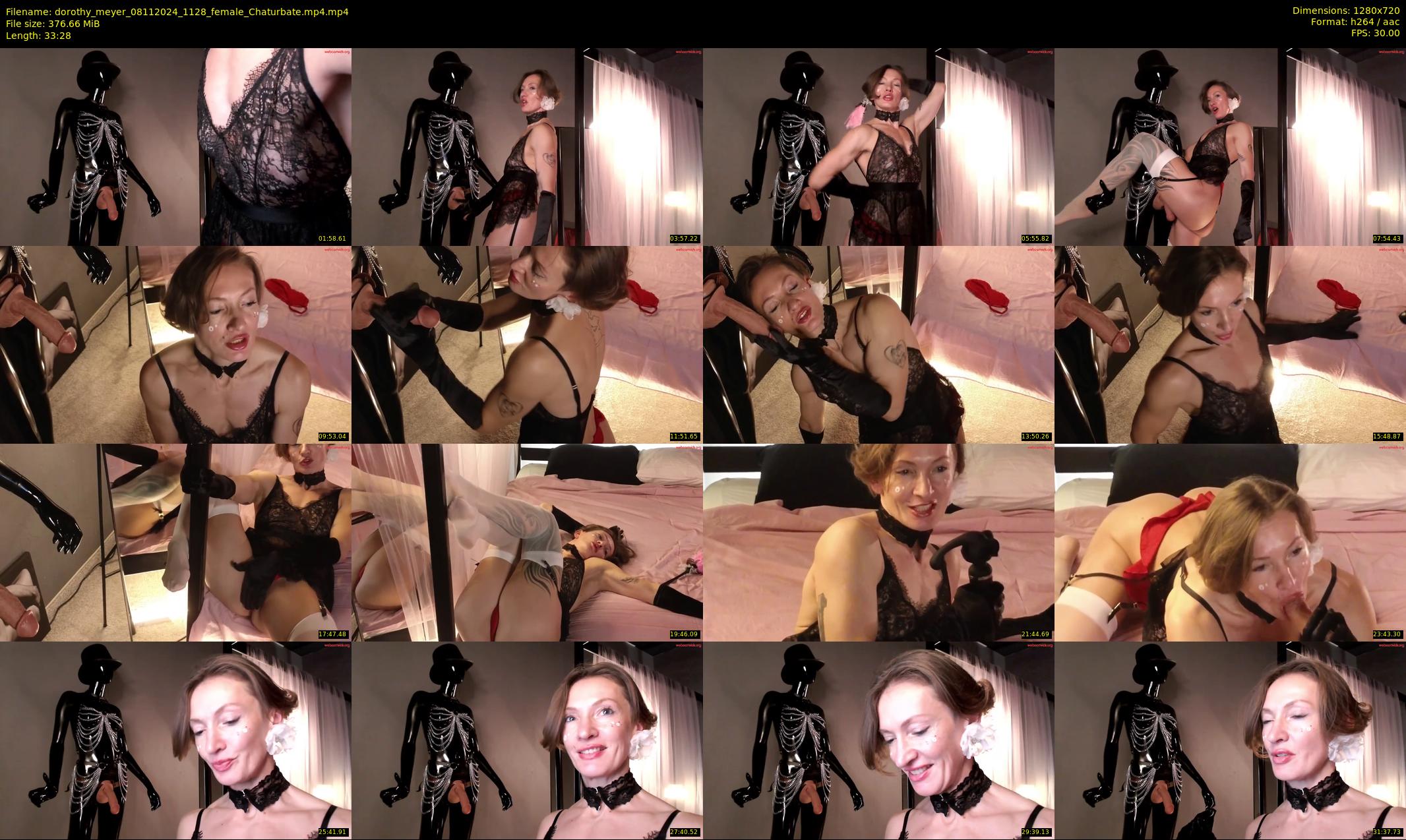dorothy_meyer — 34 minute Chaturbate female cam show recording, 720p, Nov 8, 2024