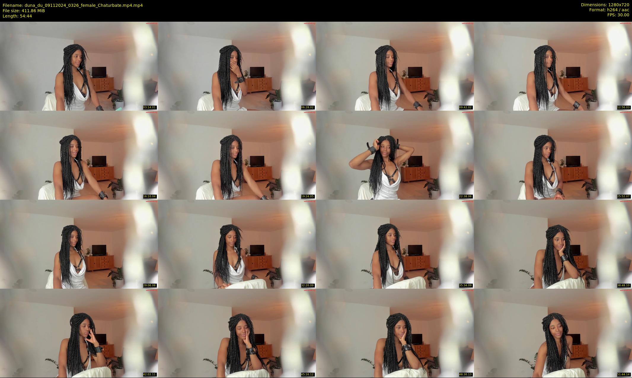 duna_du — 55 minute Chaturbate female cam show recording, 720p, Nov 9, 2024