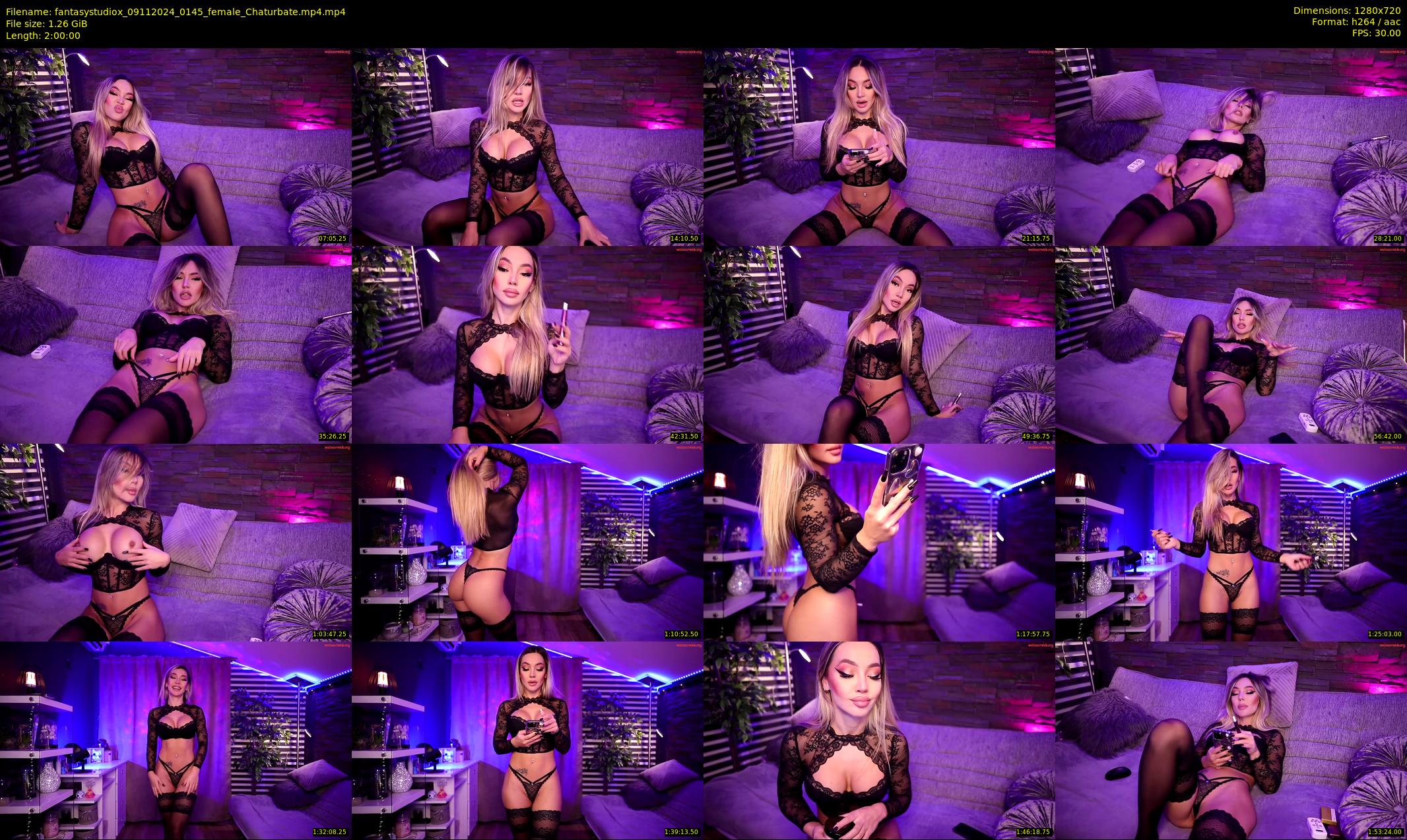 fantasystudiox — 120 minute Chaturbate female cam show recording, 720p, Nov 9, 2024