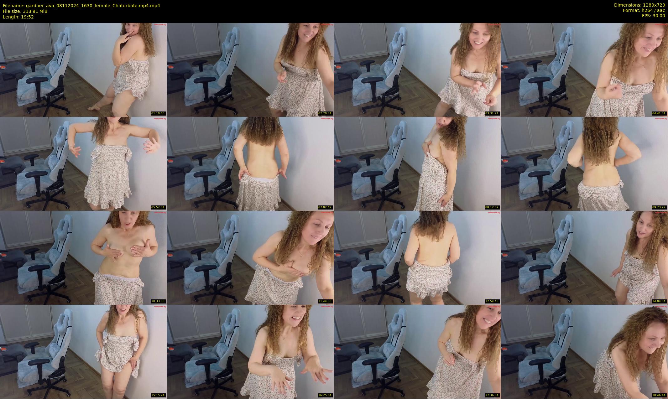 gardner_ava — 20 minute Chaturbate female cam show recording, 720p, Nov 8, 2024