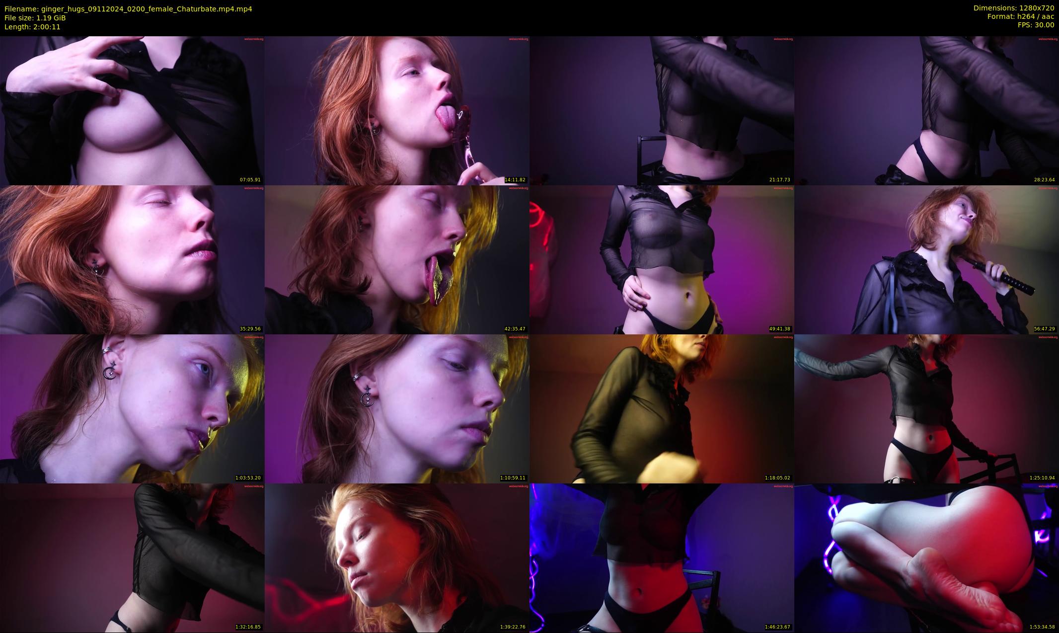 ginger_hugs — 121 minute Chaturbate female cam show recording, 720p, Nov 9, 2024
