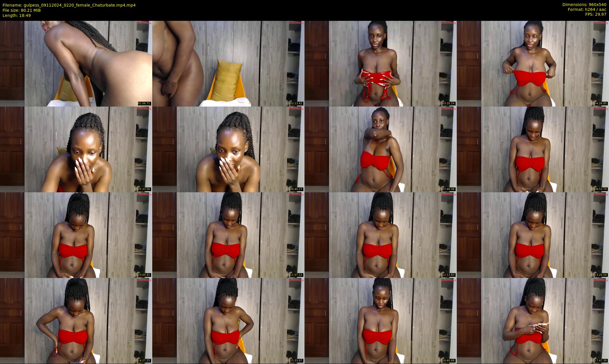 gulpess — 19 minute Chaturbate female cam show recording, 480p, Nov 9, 2024
