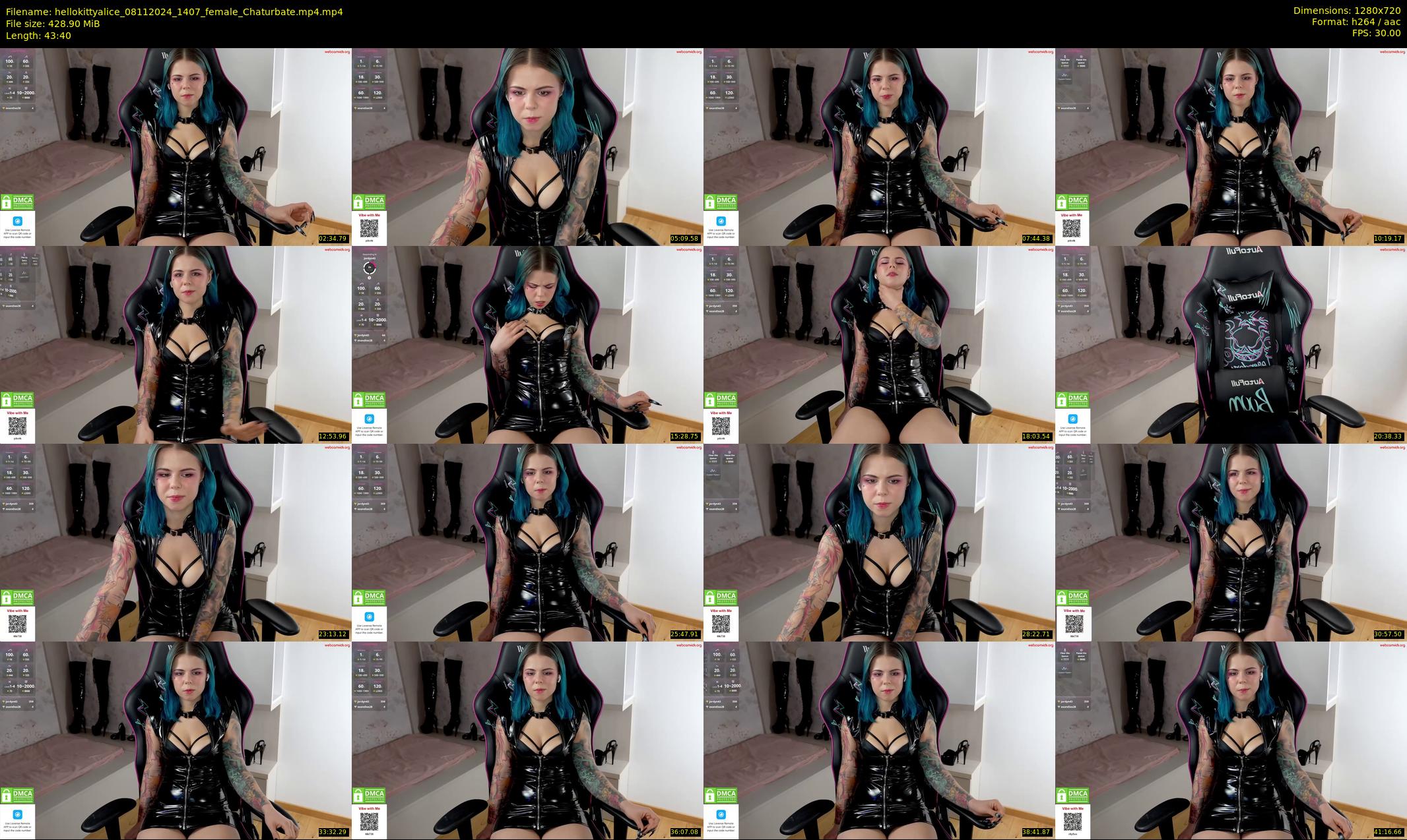hellokittyalice — 44 minute Chaturbate female cam show recording, 720p, Nov 8, 2024