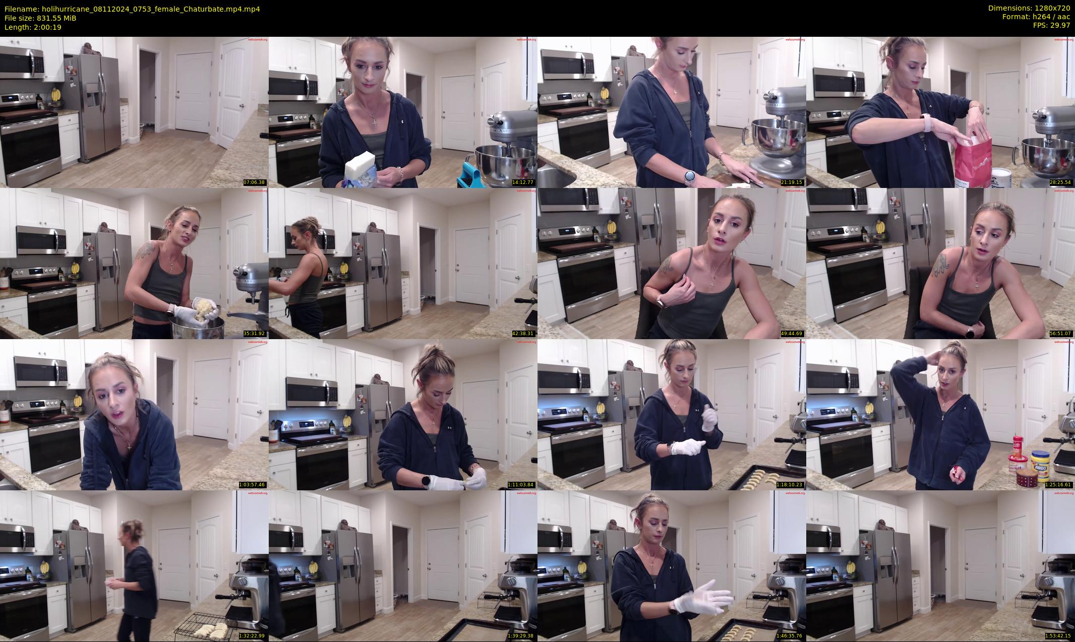 holihurricane — 121 minute Chaturbate female cam show recording, 720p, Nov 8, 2024