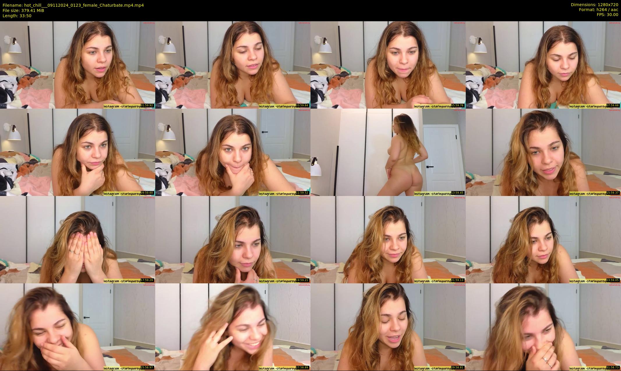 hot_chill__ — 34 minute Chaturbate female cam show recording, 720p, Nov 9, 2024
