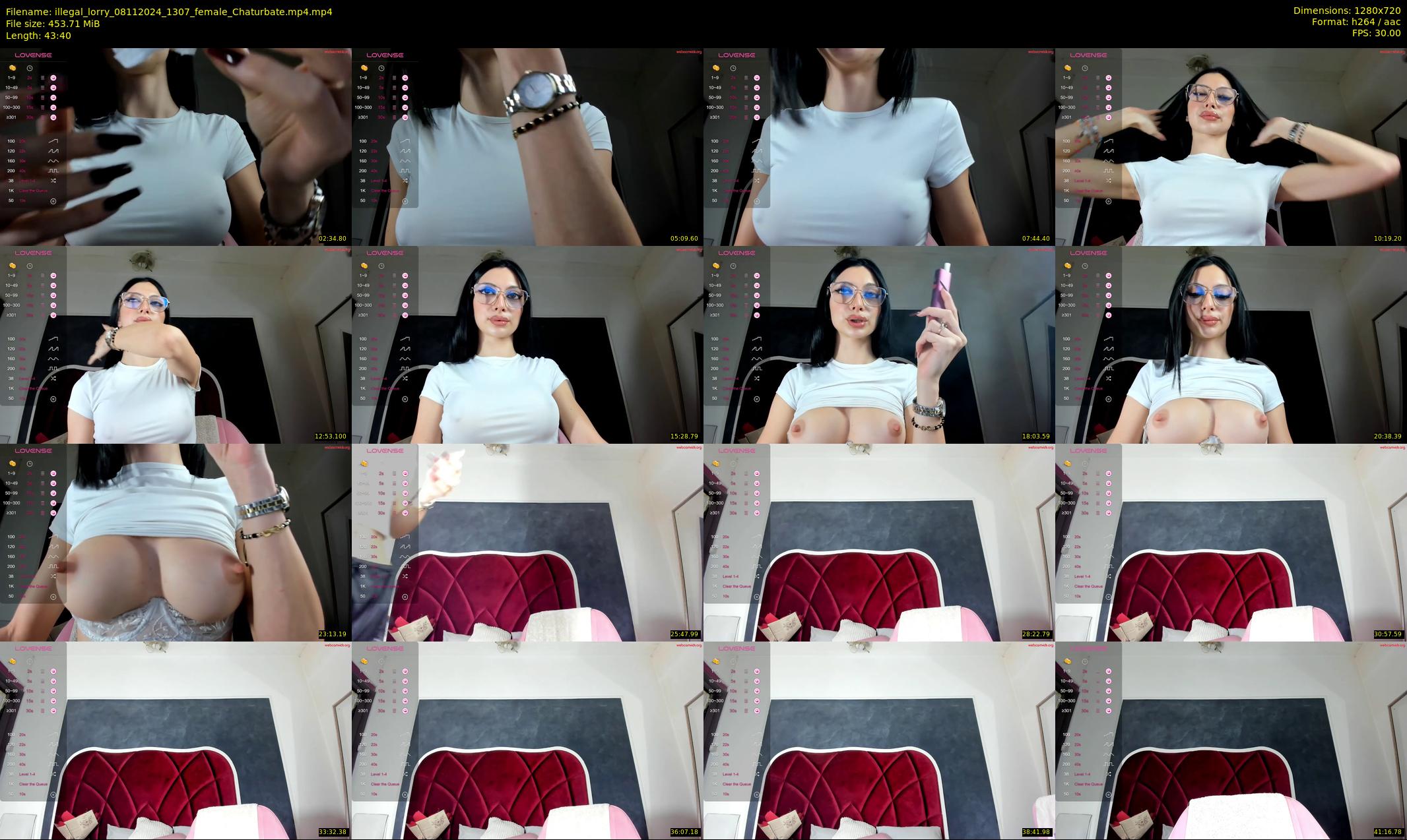 illegal_lorry — 44 minute Chaturbate female cam show recording, 720p, Nov 8, 2024