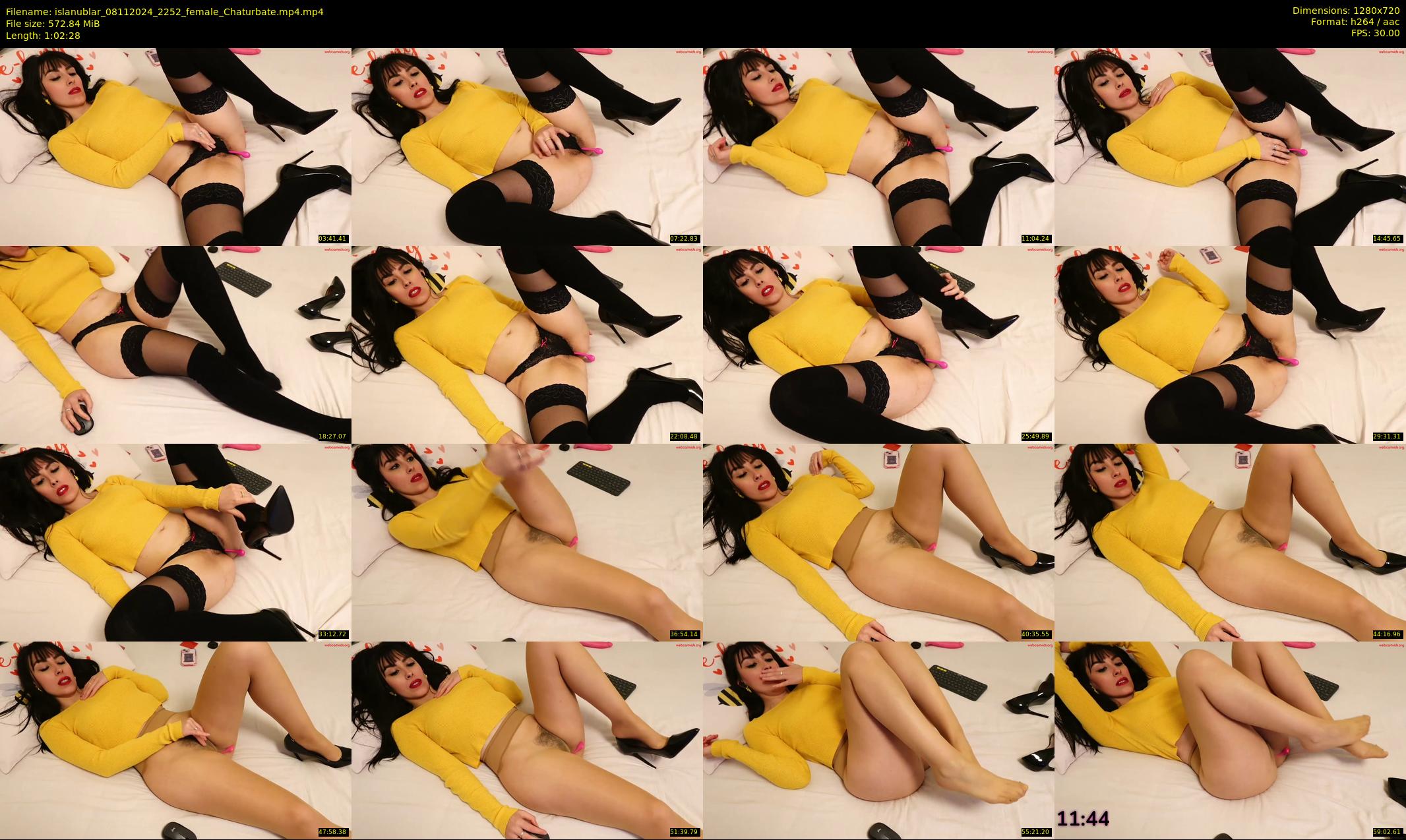 islanublar — 63 minute Chaturbate female cam show recording, 720p, Nov 8, 2024