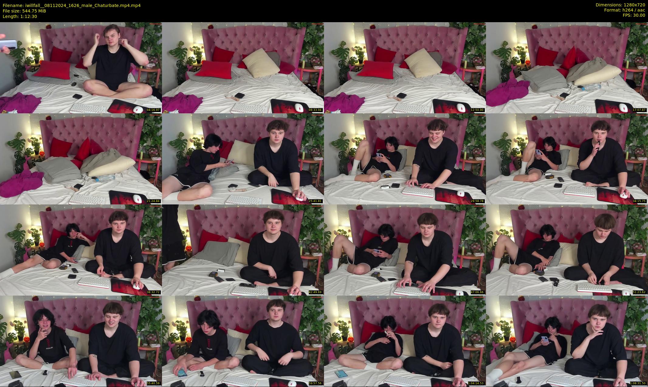 iwillfall_ — 73 minute Chaturbate male cam show recording, 720p, Nov 8, 2024