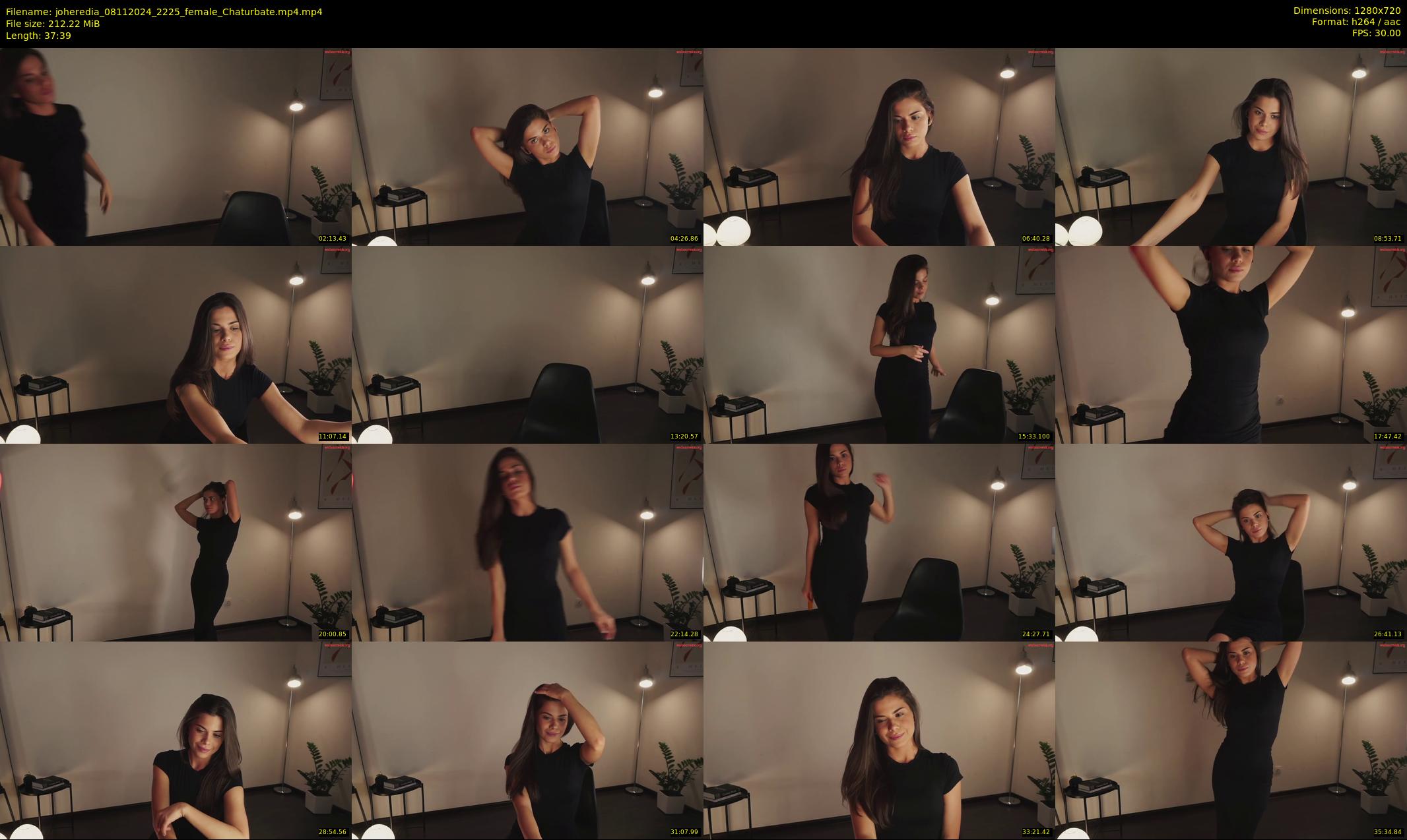 joheredia — 38 minute Chaturbate female cam show recording, 720p, Nov 8, 2024