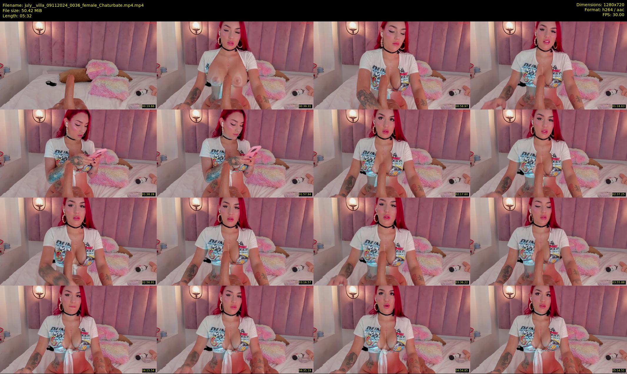 july__villa — 6 minute Chaturbate female cam show recording, 720p, Nov 9, 2024