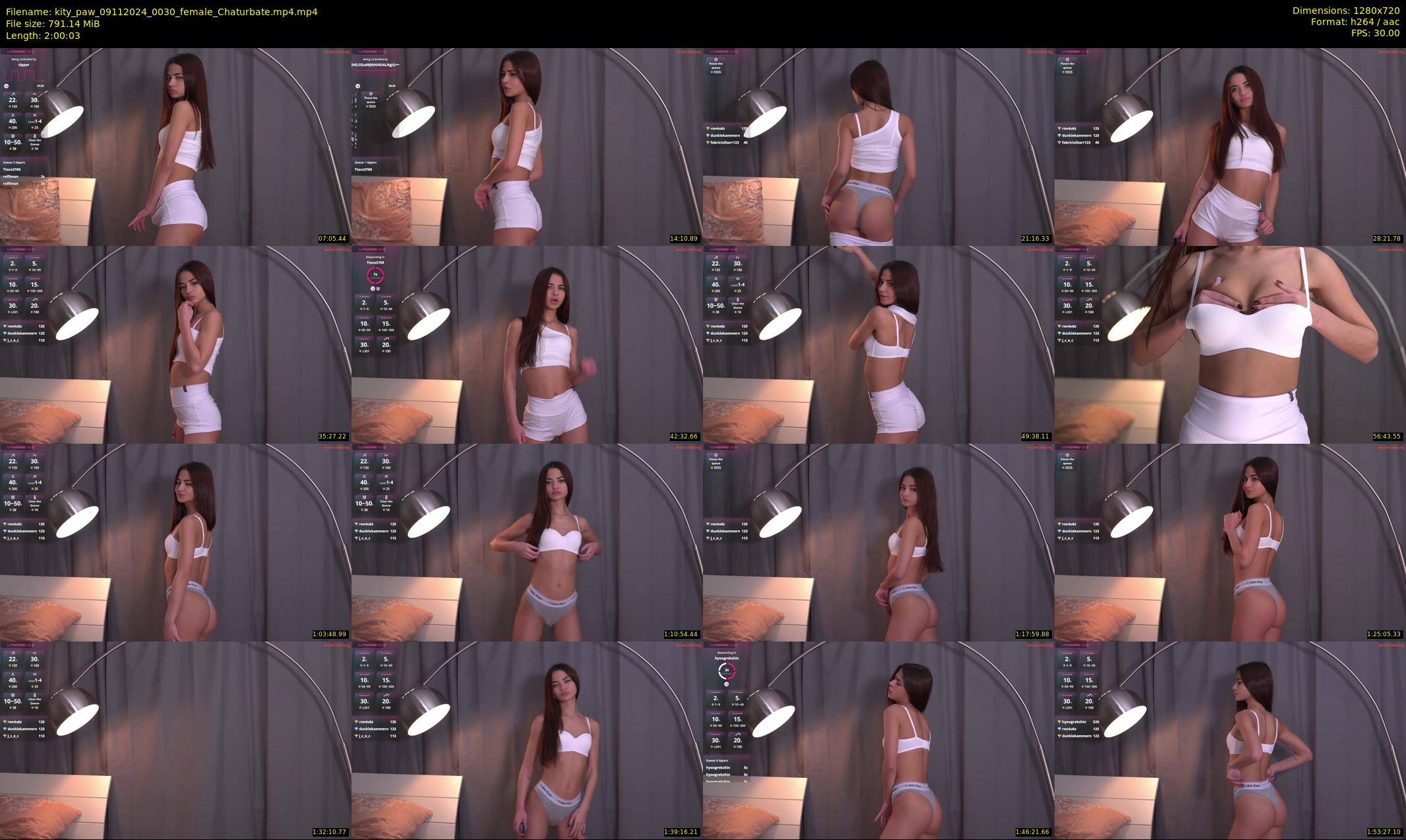 kity_paw — 121 minute Chaturbate female cam show recording, 720p, Nov 9, 2024