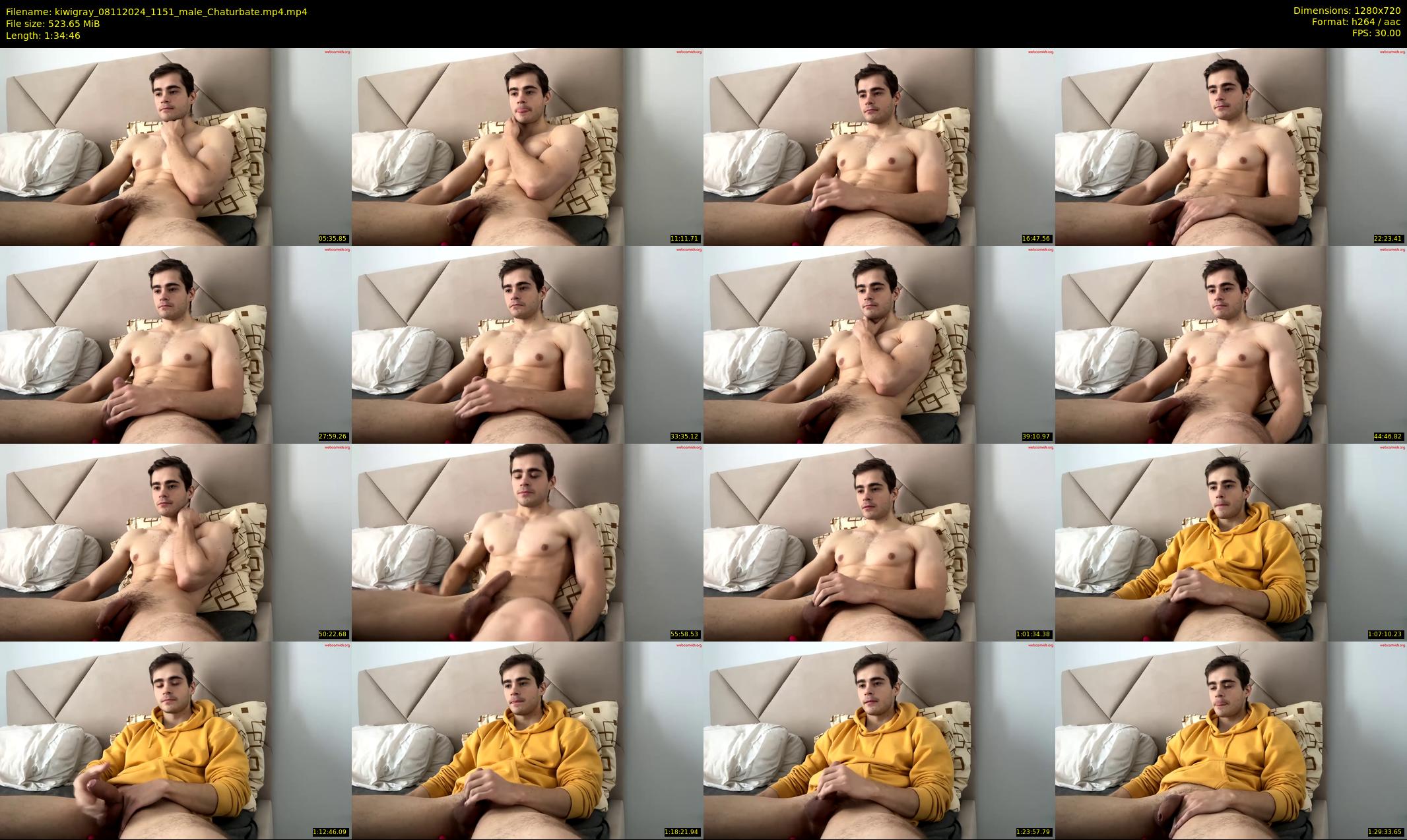 kiwigray — 95 minute Chaturbate male cam show recording, 720p, Nov 8, 2024