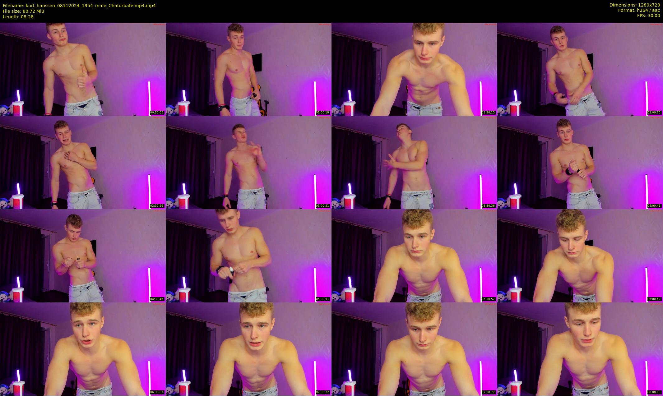 kurt_hanssen — 9 minute Chaturbate male cam show recording, 720p, Nov 8, 2024