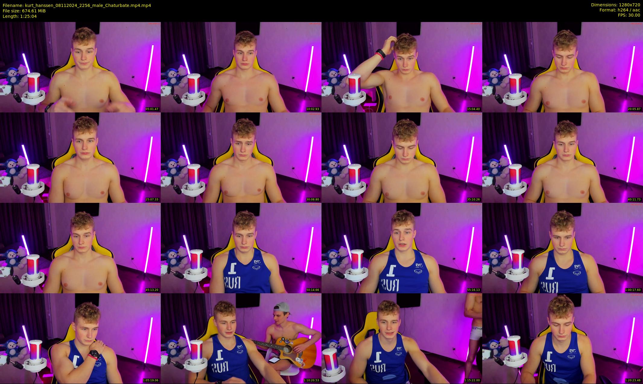 kurt_hanssen — 86 minute Chaturbate male cam show recording, 720p, Nov 8, 2024