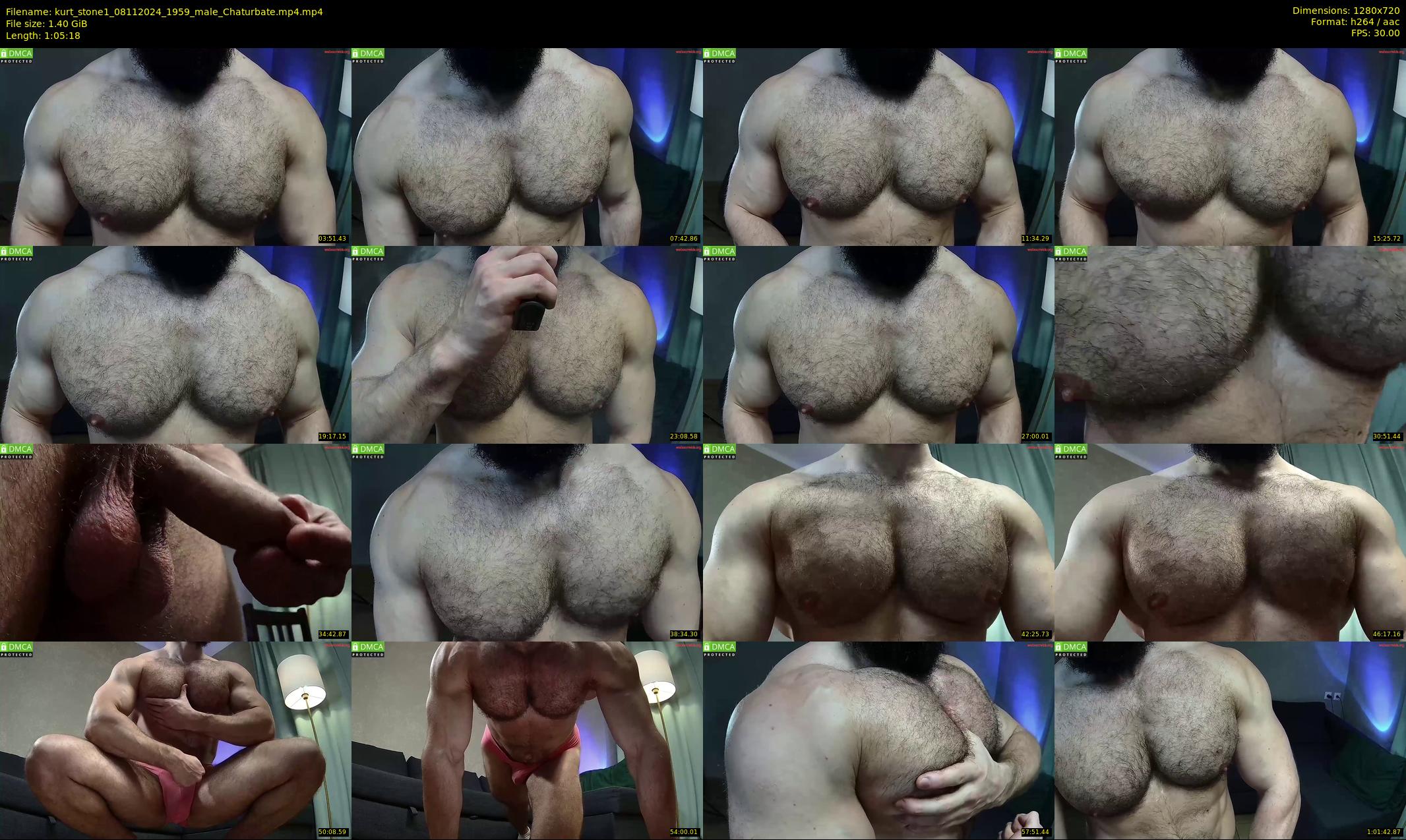 kurt_stone1 — 66 minute Chaturbate male cam show recording, 720p, Nov 8, 2024