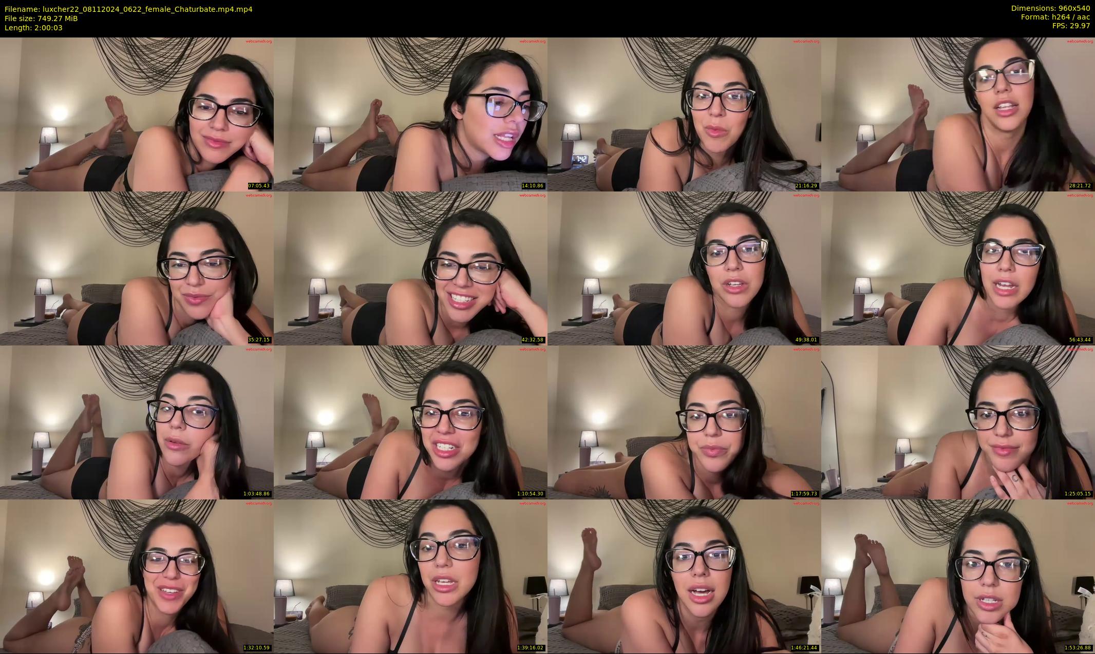 luxcher22 — 121 minute Chaturbate female cam show recording, 480p, Nov 8, 2024