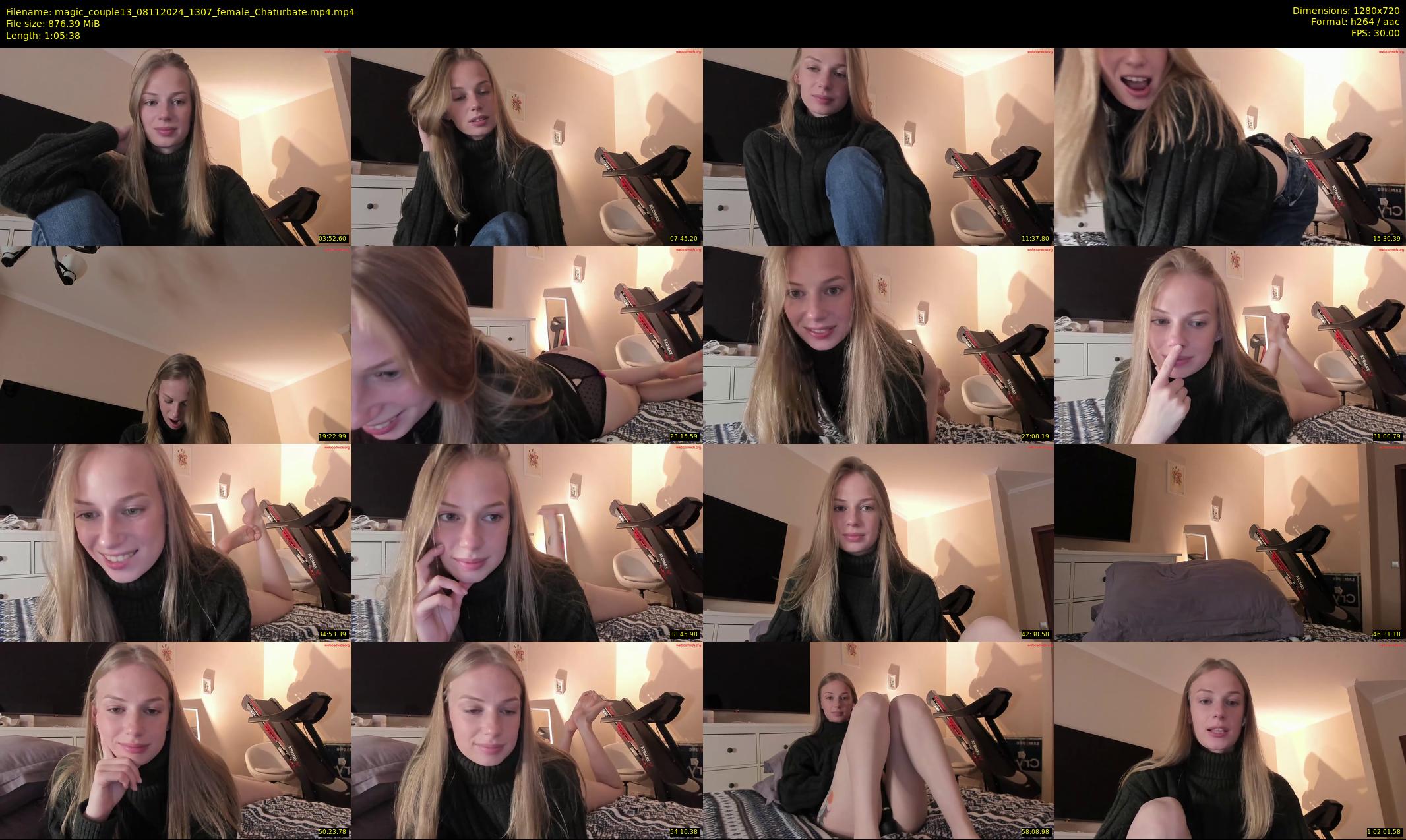 magic_couple13 — 66 minute Chaturbate couple cam show recording, 720p, Nov 8, 2024