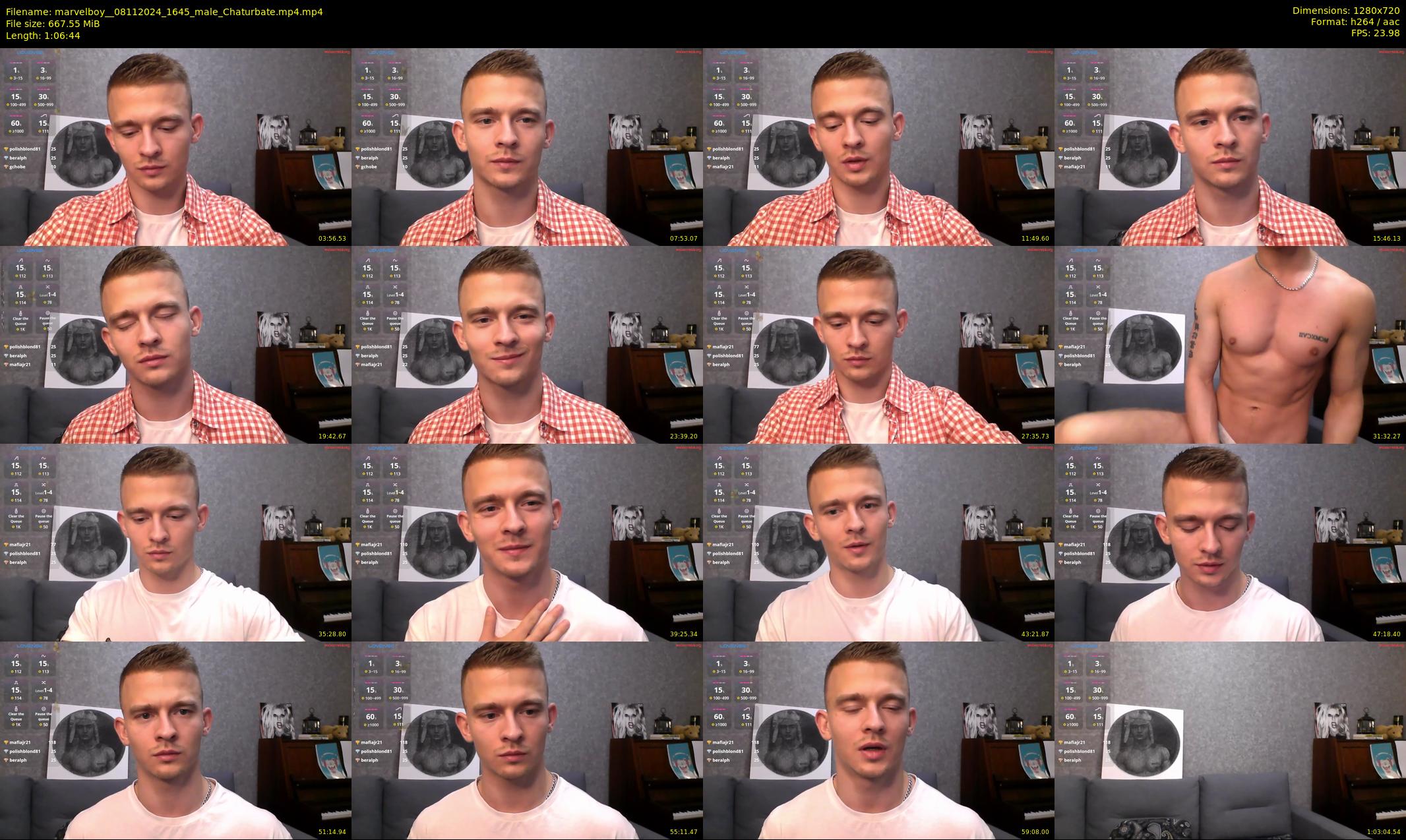 marvelboy_ — 67 minute Chaturbate male cam show recording, 720p, Nov 8, 2024