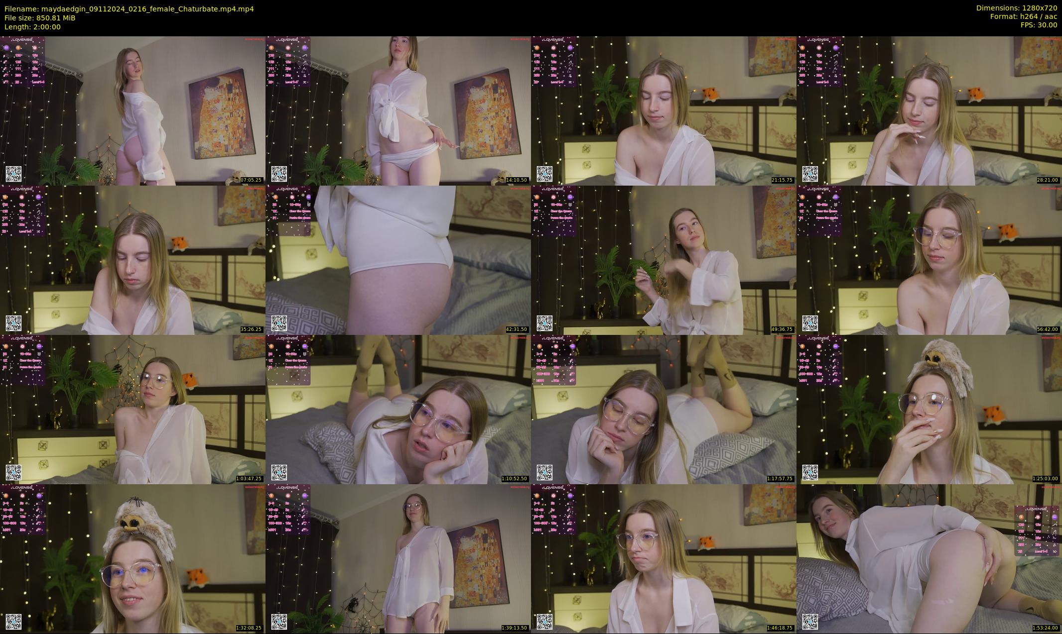 maydaedgin — 120 minute Chaturbate female cam show recording, 720p, Nov 9, 2024