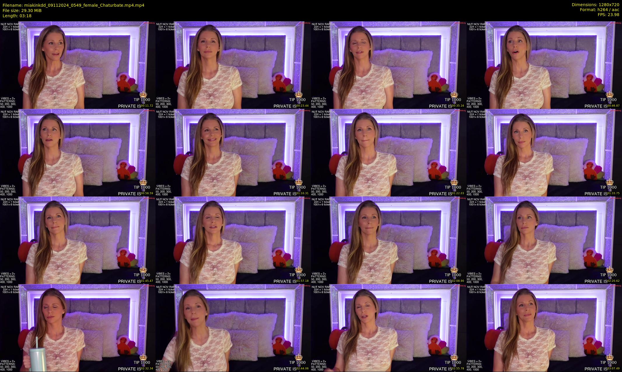 miakinkdd — 4 minute Chaturbate female cam show recording, 720p, Nov 9, 2024