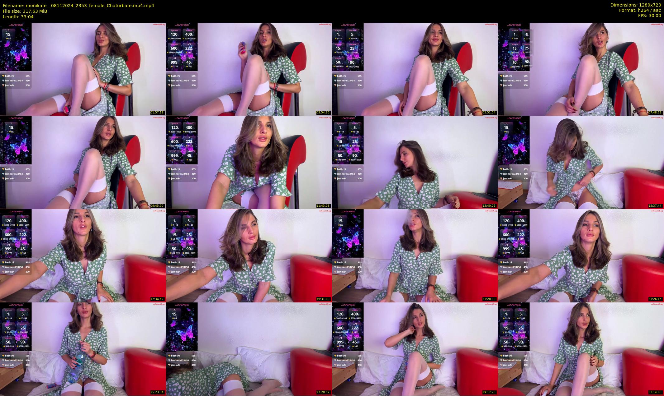 monikate_ — 34 minute Chaturbate couple cam show recording, 720p, Nov 8, 2024