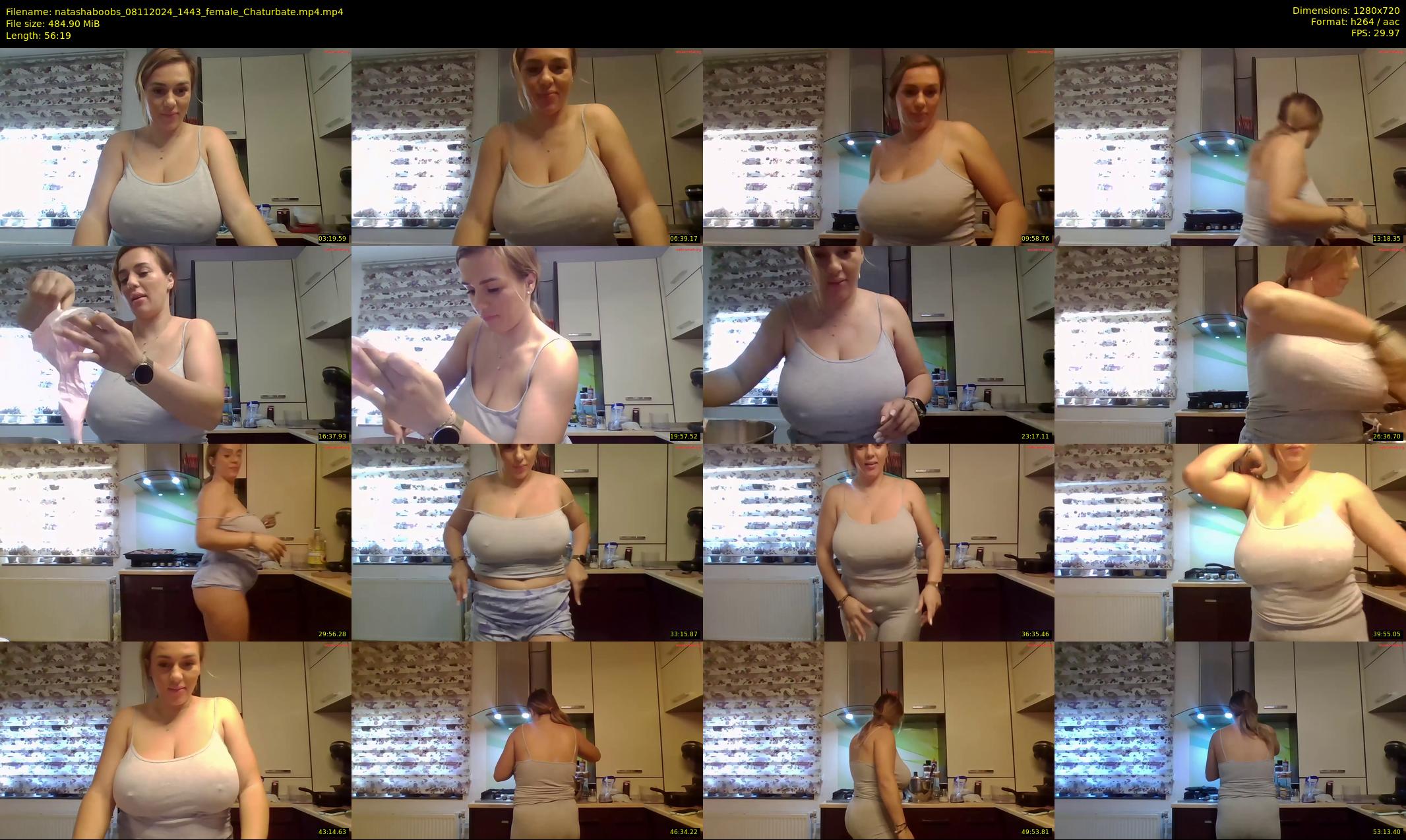 natashaboobs — 57 minute Chaturbate female cam show recording, 720p, Nov 8, 2024
