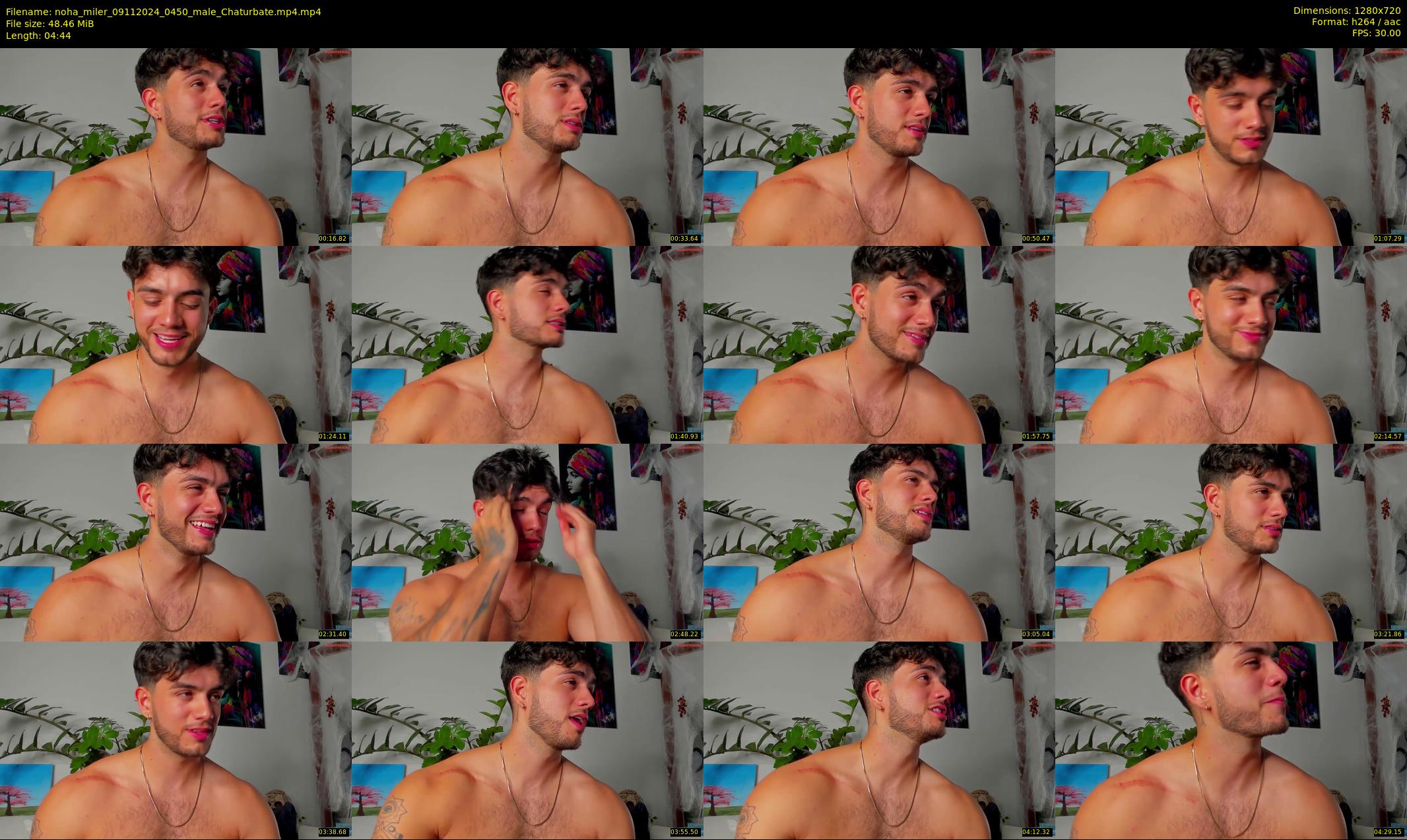 noha_miler — 5 minute Chaturbate male cam show recording, 720p, Nov 9, 2024