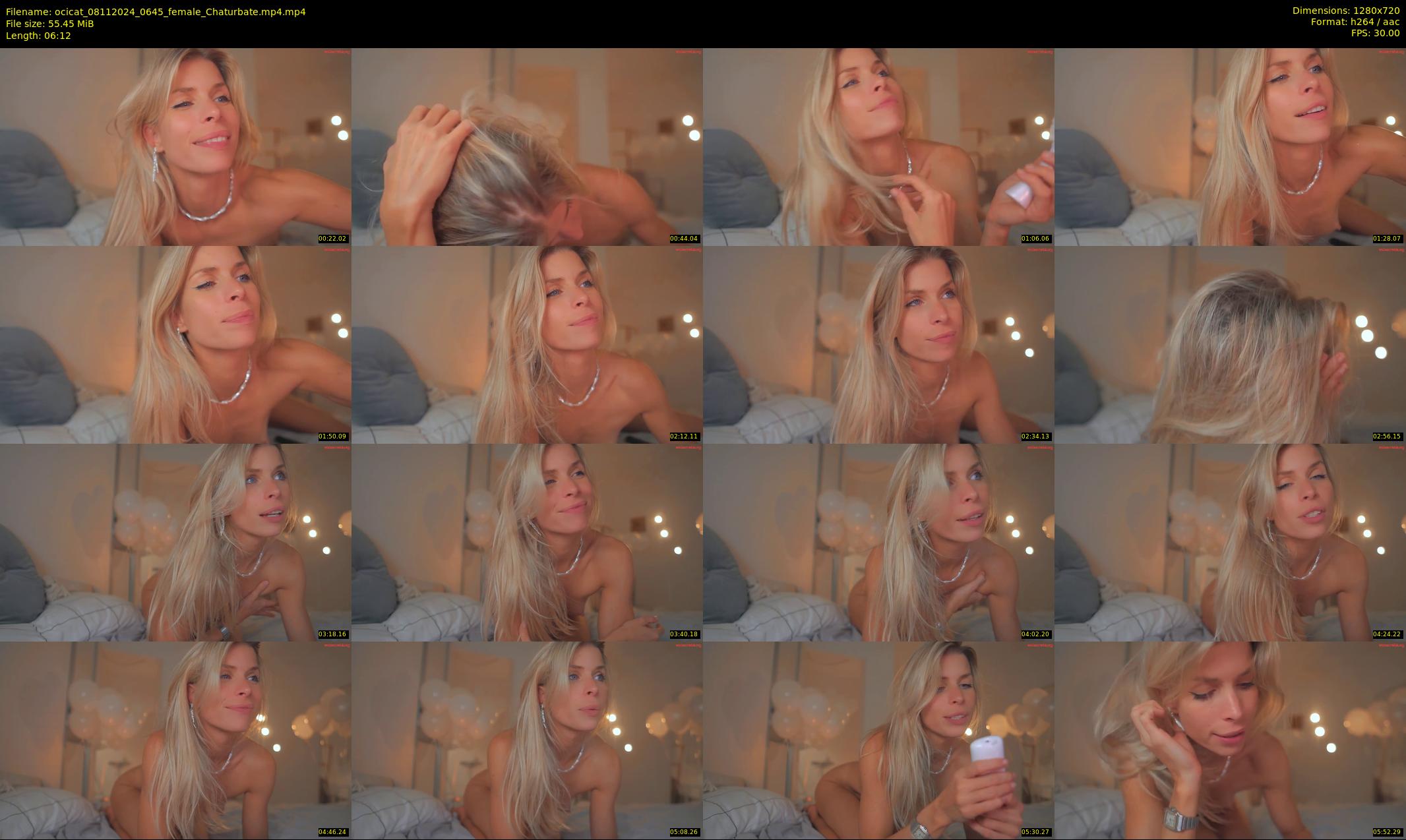ocicat — 7 minute Chaturbate female cam show recording, 720p, Nov 8, 2024