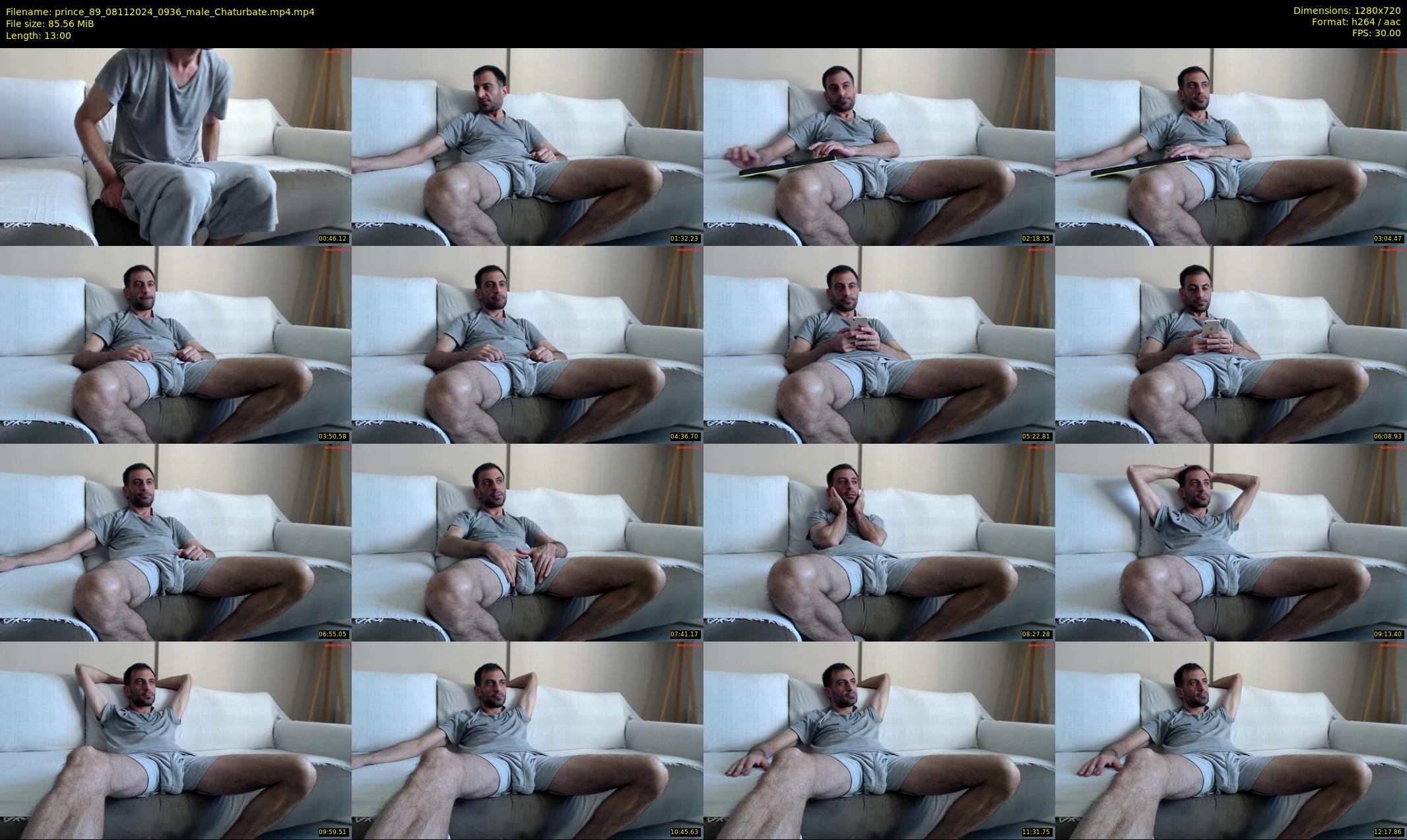 prince_89 — 13 minute Chaturbate male cam show recording, 720p, Nov 8, 2024