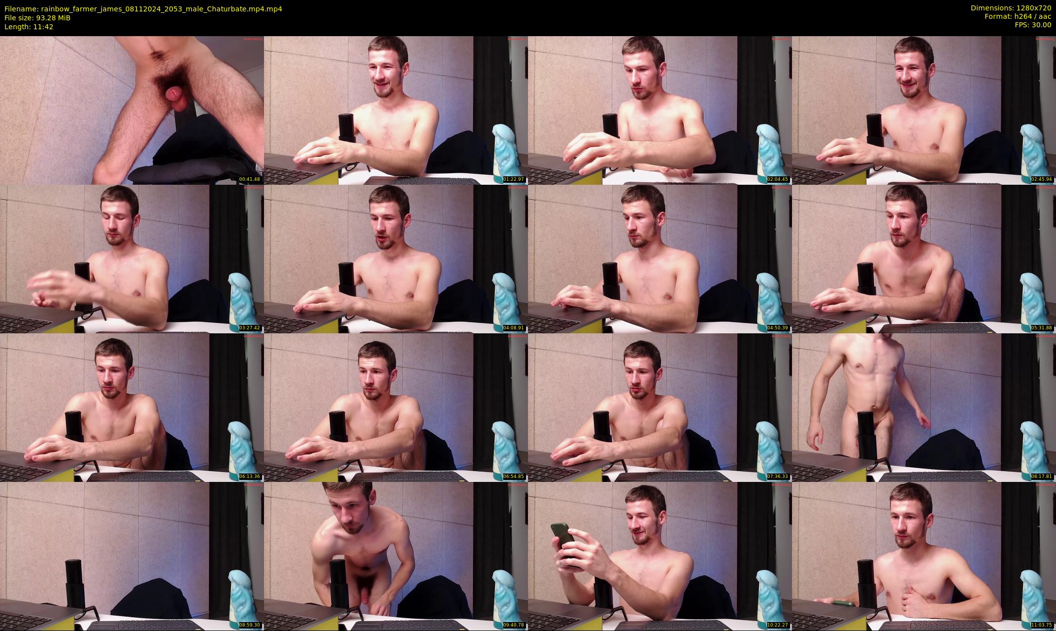 rainbow_farmer_james — 12 minute Chaturbate male cam show recording, 720p, Nov 8, 2024