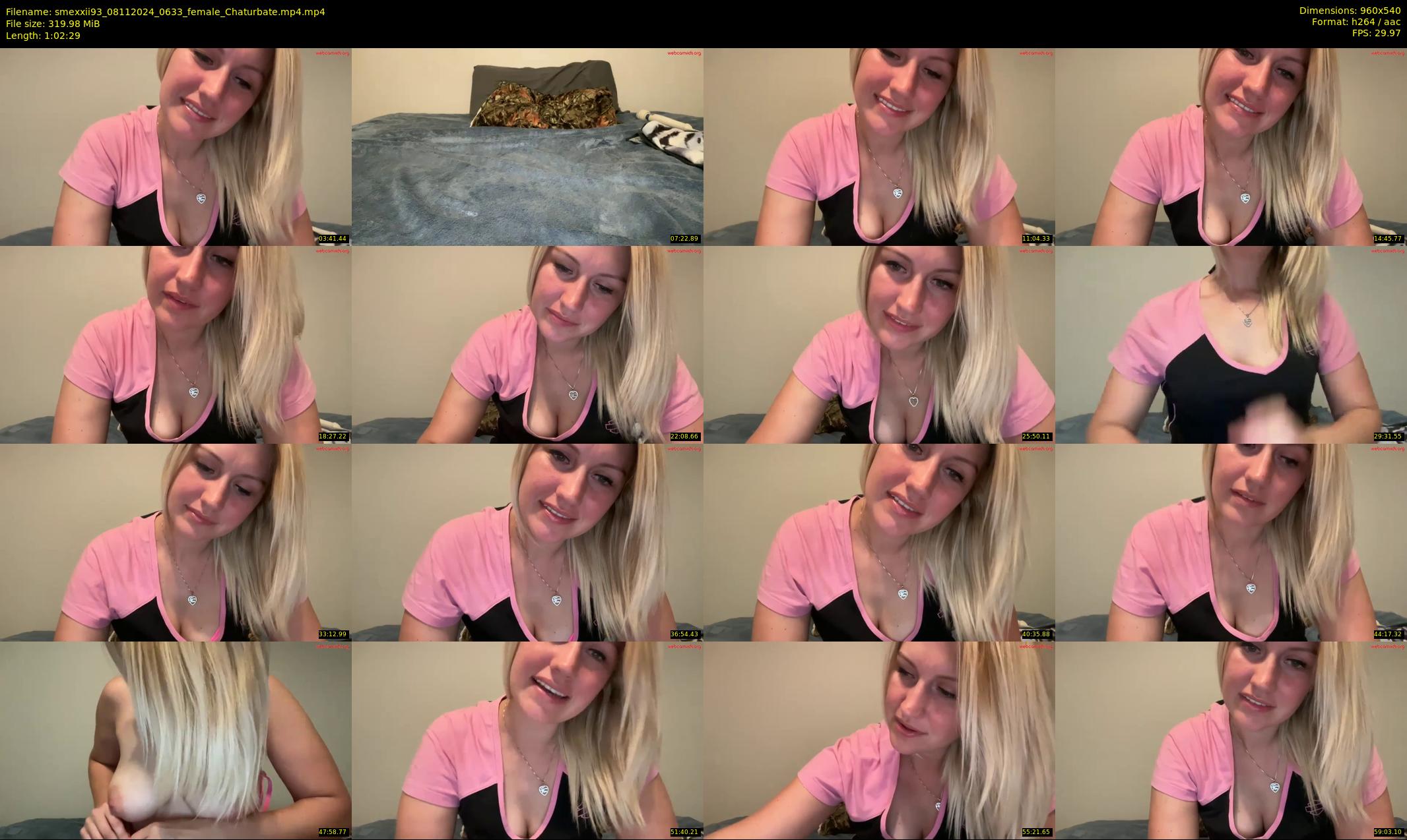 smexxii93 — 63 minute Chaturbate female cam show recording, 480p, Nov 8, 2024