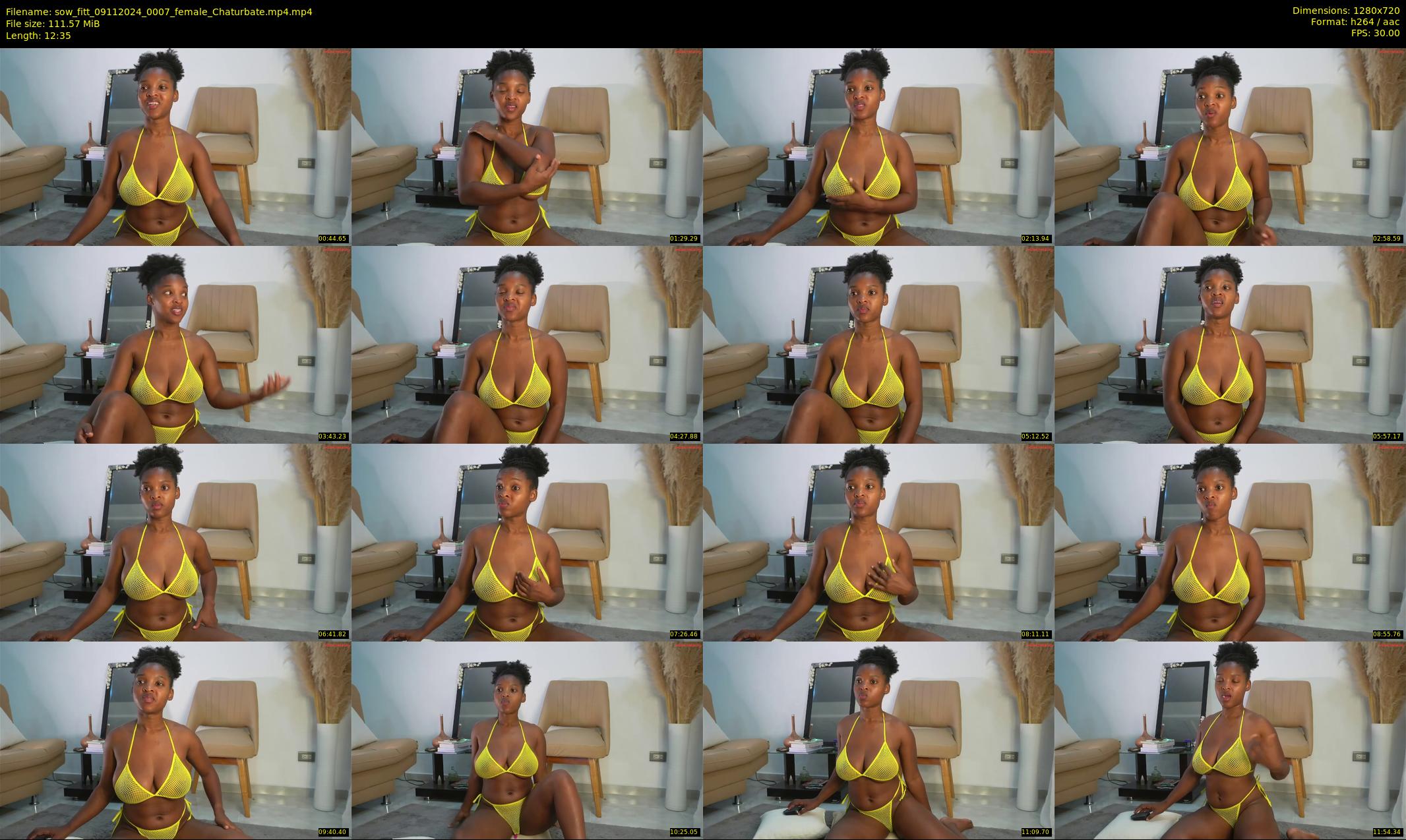 sow_fitt — 13 minute Chaturbate female cam show recording, 720p, Nov 9, 2024