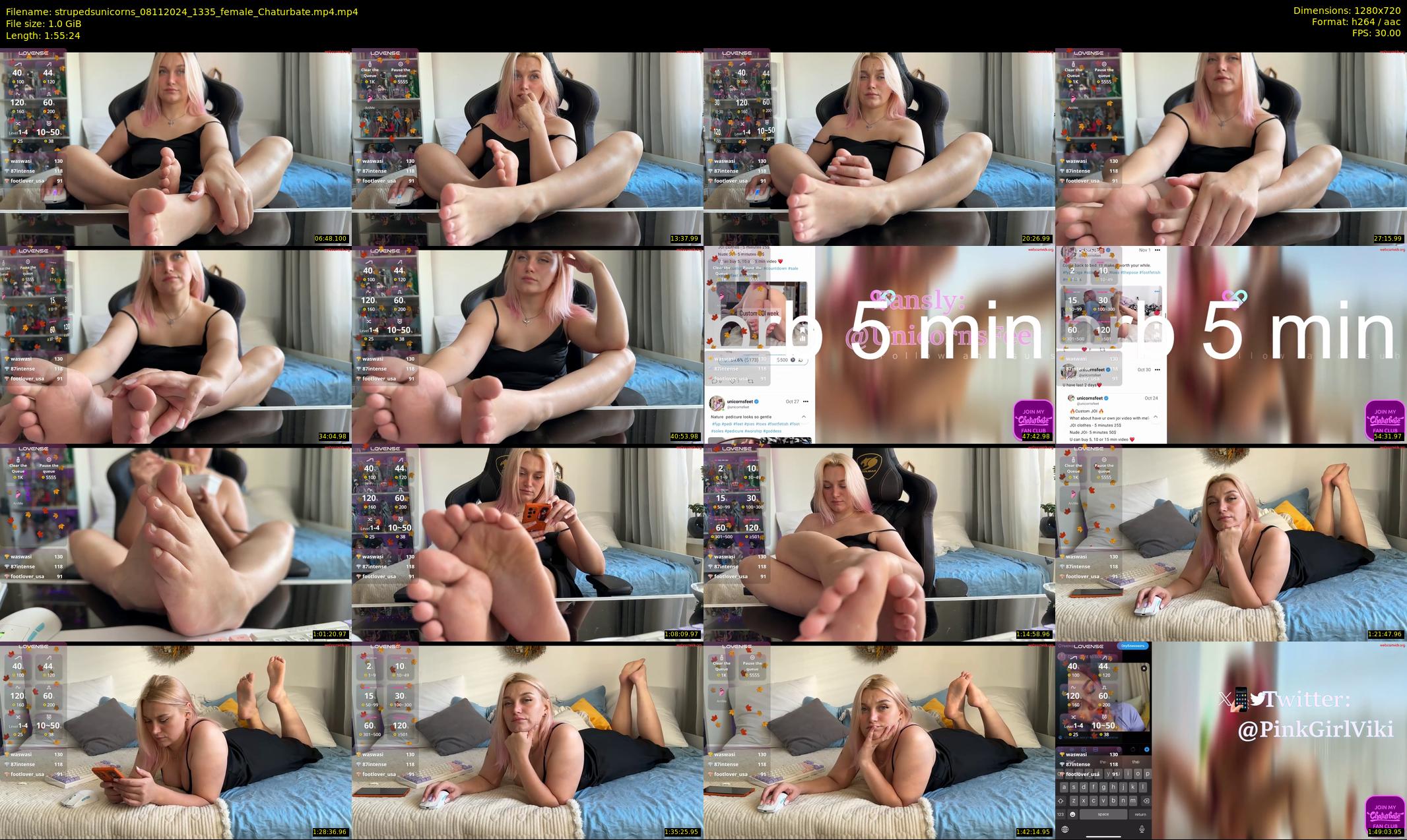 strupedsunicorns — 116 minute Chaturbate couple cam show recording, 720p, Nov 8, 2024