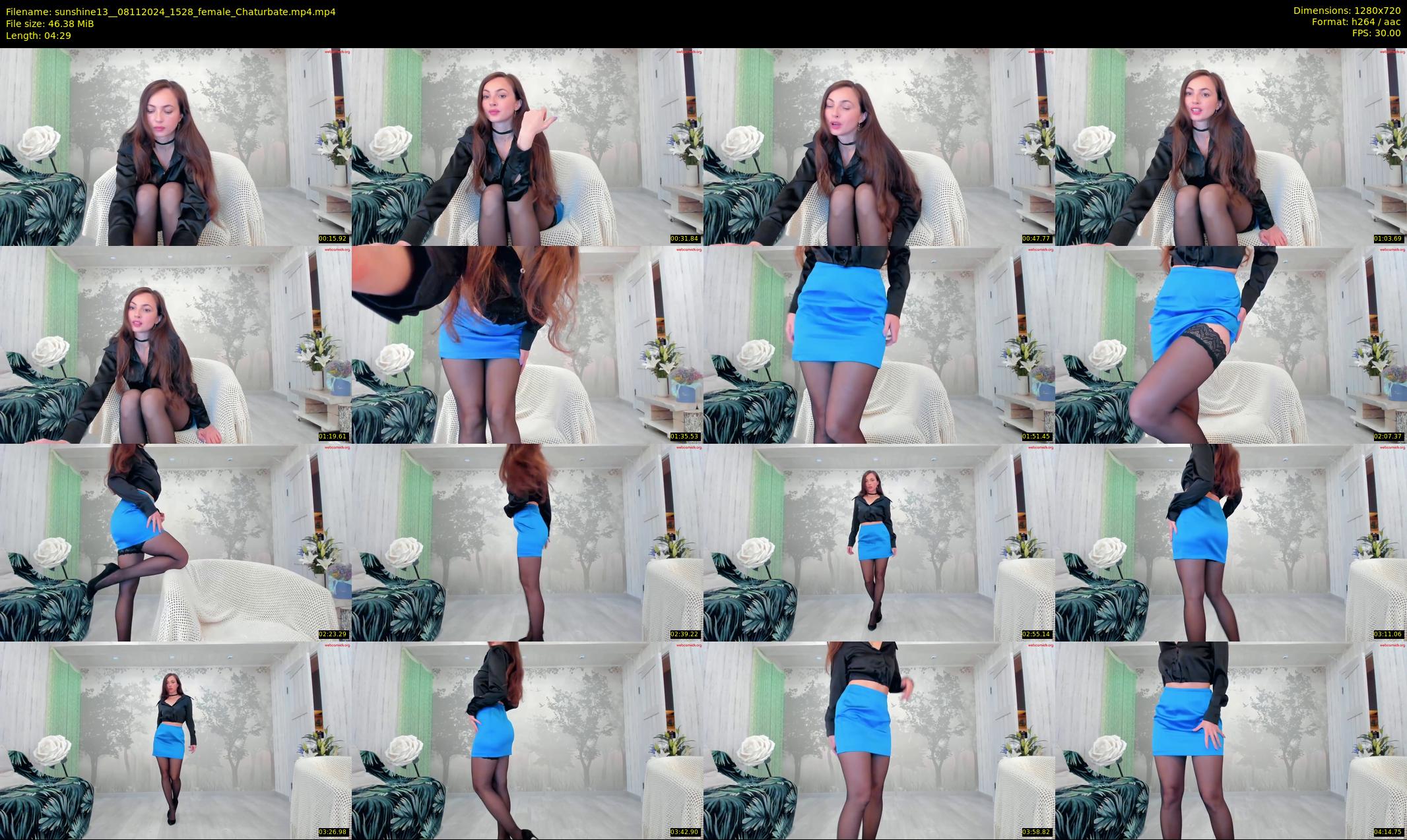 sunshine13_ — 5 minute Chaturbate female cam show recording, 720p, Nov 8, 2024