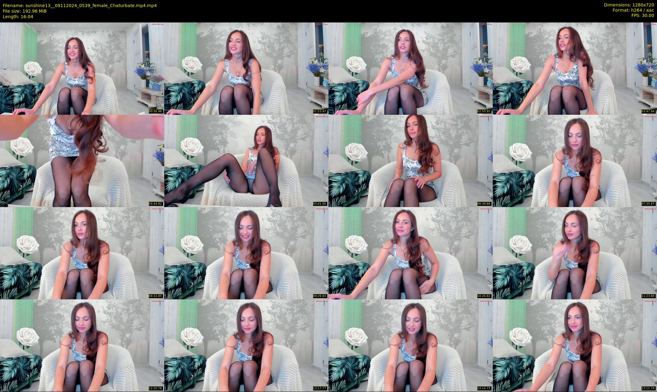 sunshine13_ — 17 minute Chaturbate female cam show recording, 720p, Nov 9, 2024