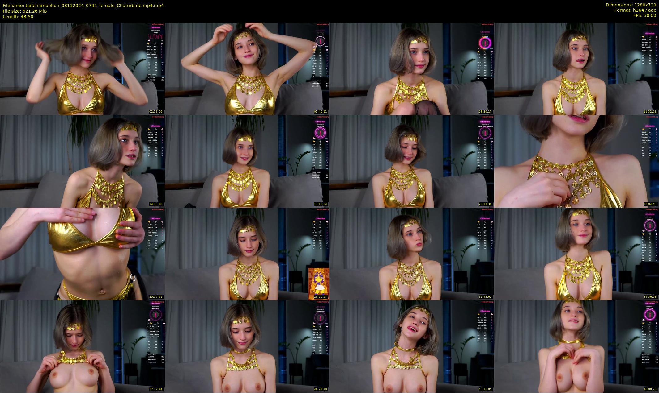 taitehambelton — 49 minute Chaturbate female cam show recording, 720p, Nov 8, 2024