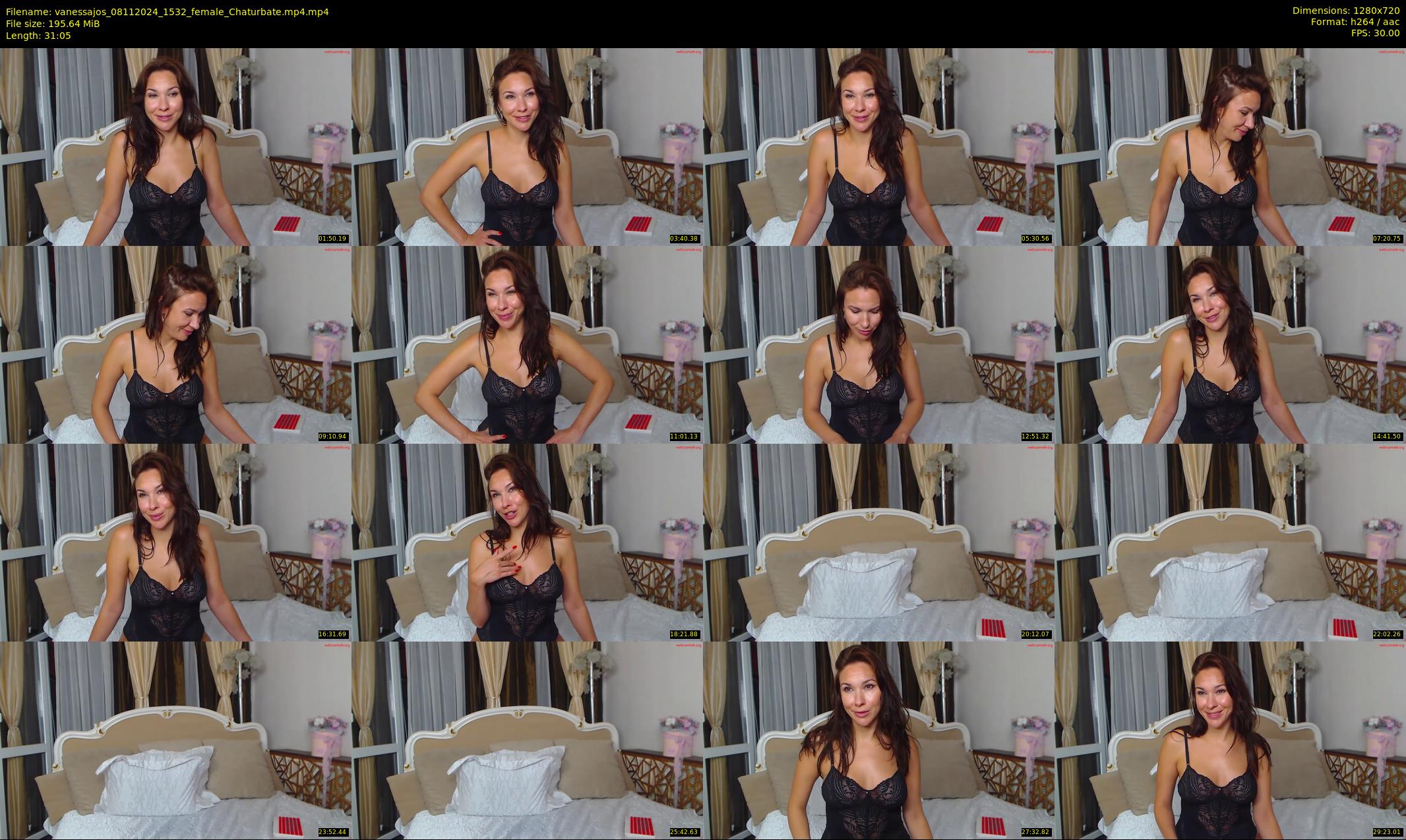 vanessajos — 32 minute Chaturbate female cam show recording, 720p, Nov 8, 2024