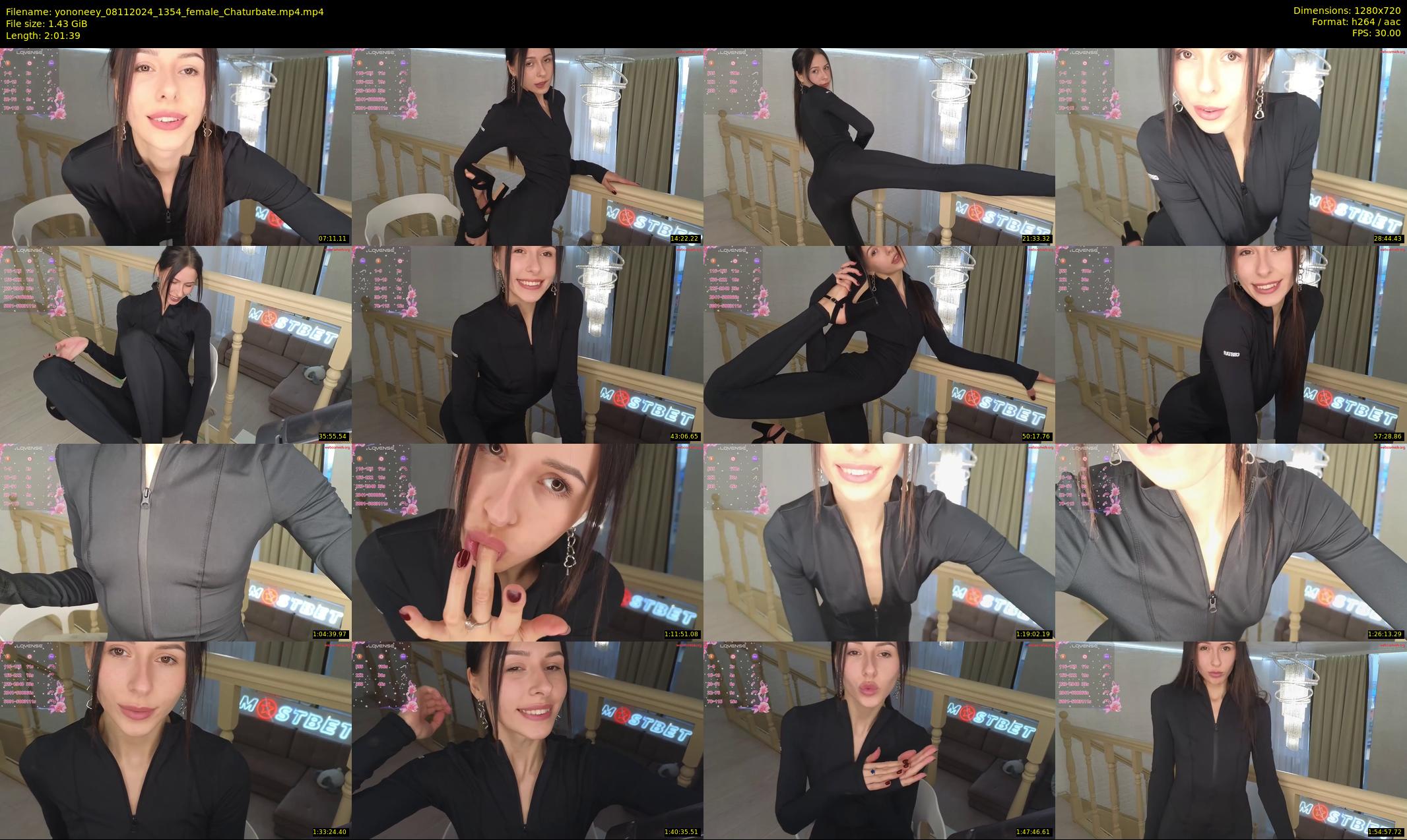 yononeey — 122 minute Chaturbate female cam show recording, 720p, Nov 8, 2024