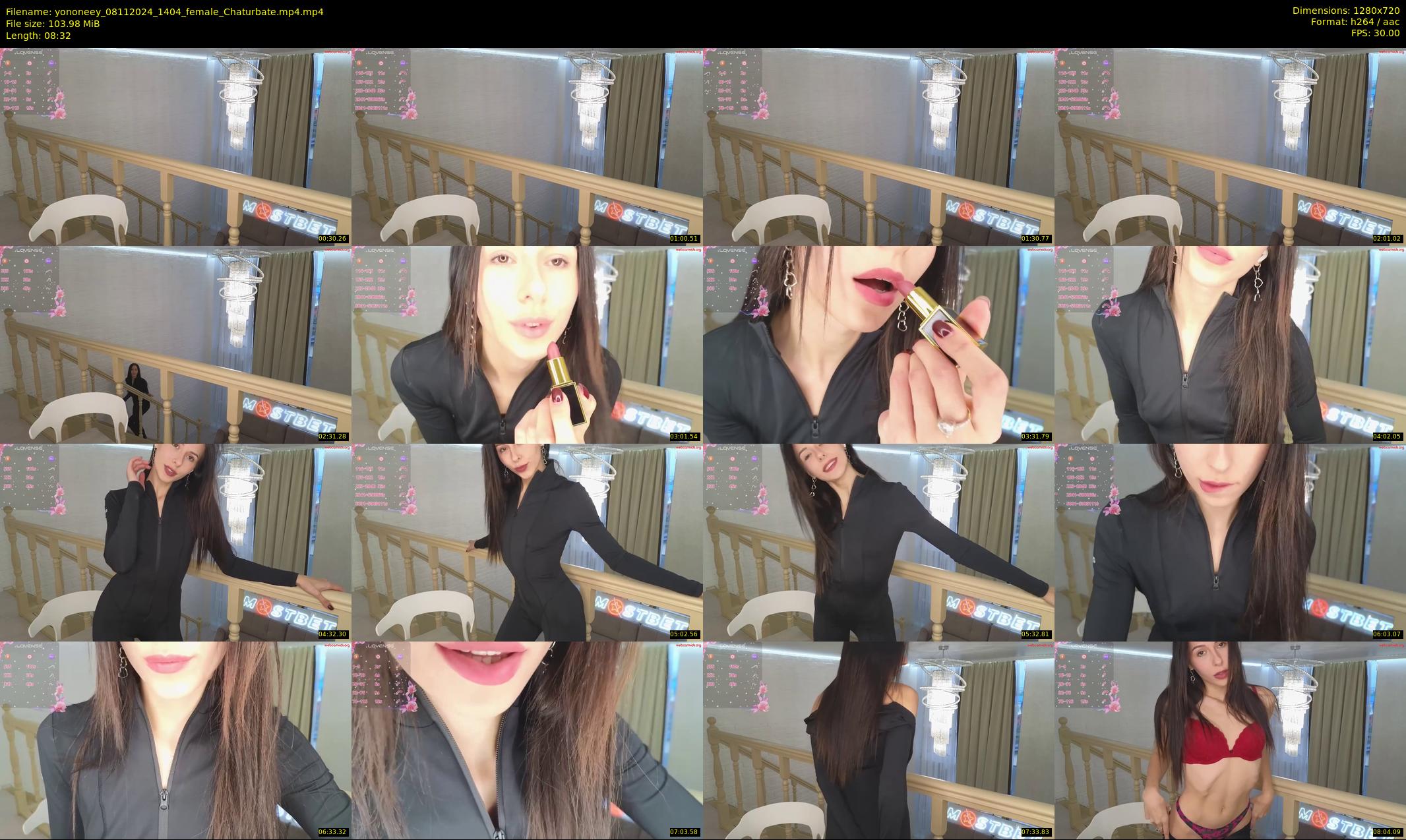 yononeey — 9 minute Chaturbate female cam show recording, 720p, Nov 8, 2024