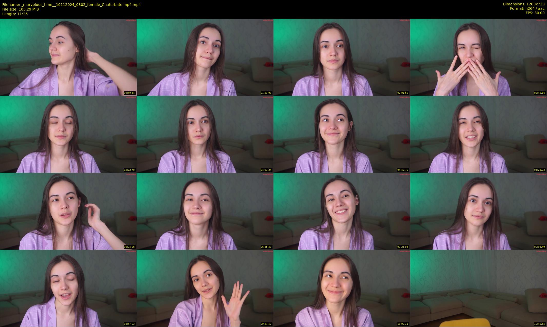 _marvelous_time_ — 12 minute Chaturbate female cam show recording, 720p, Nov 10, 2024
